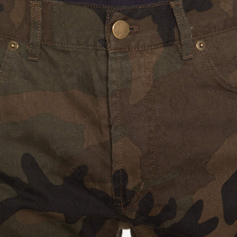 supreme lv camo pants