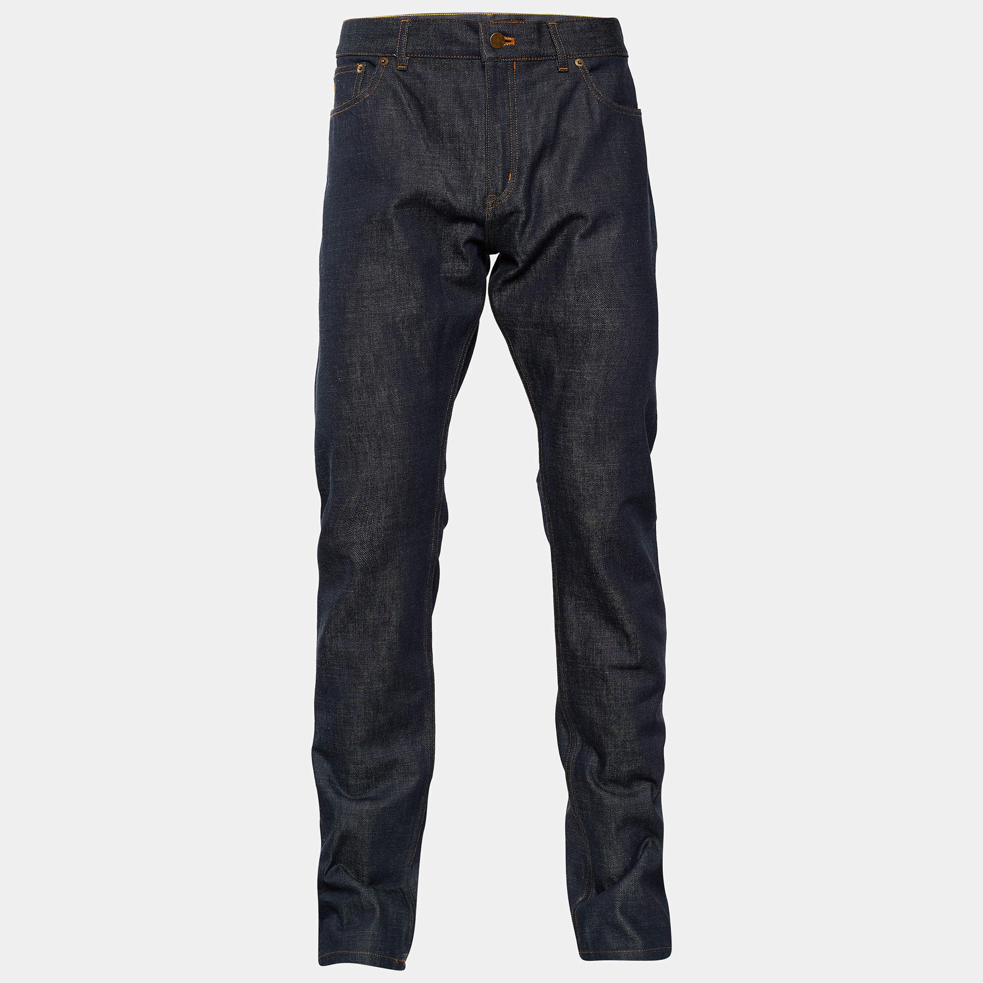 Louis Vuitton Indigo Denim Slim Fit Jeans XL