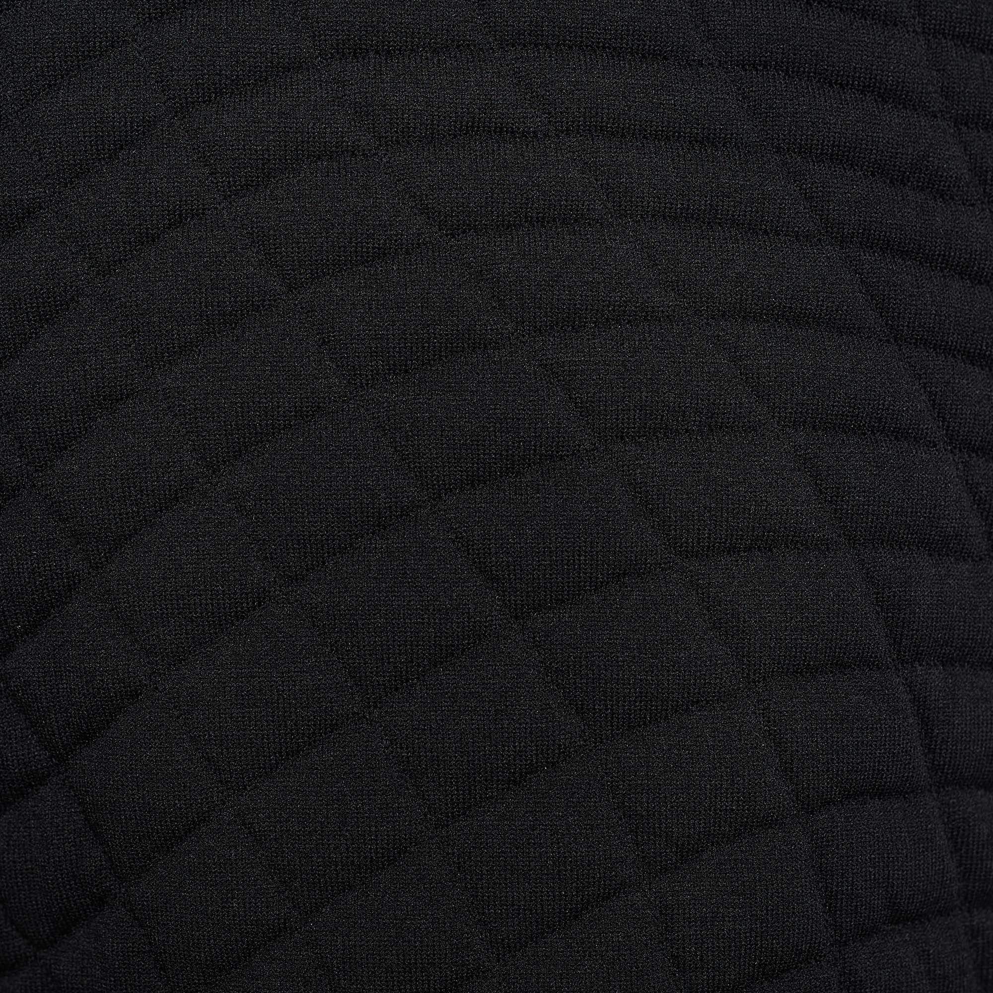 Louis Vuitton Black Quilted Plain Rainbow Zip Front Jacket XL Louis Vuitton  | The Luxury Closet