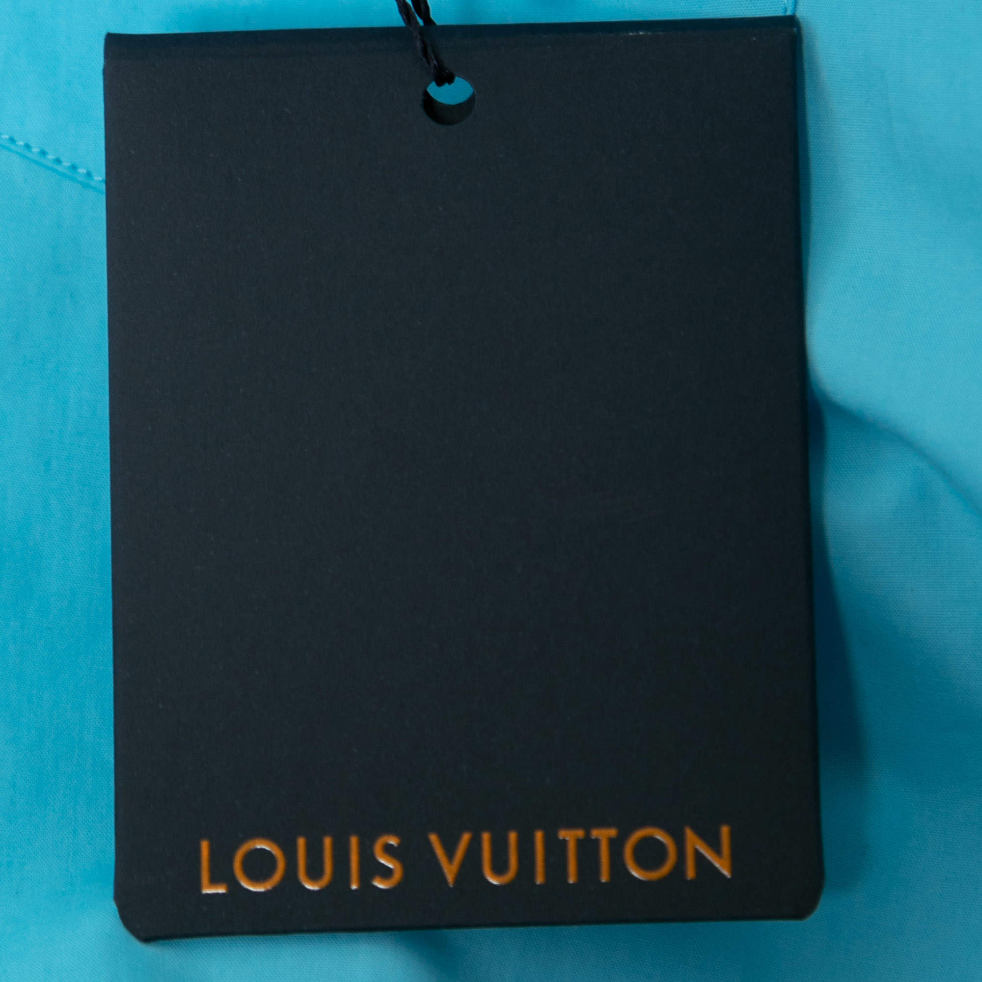 Louis Vuitton Sky Blue Pocket Detail Button Front Shirt L Louis Vuitton |  The Luxury Closet