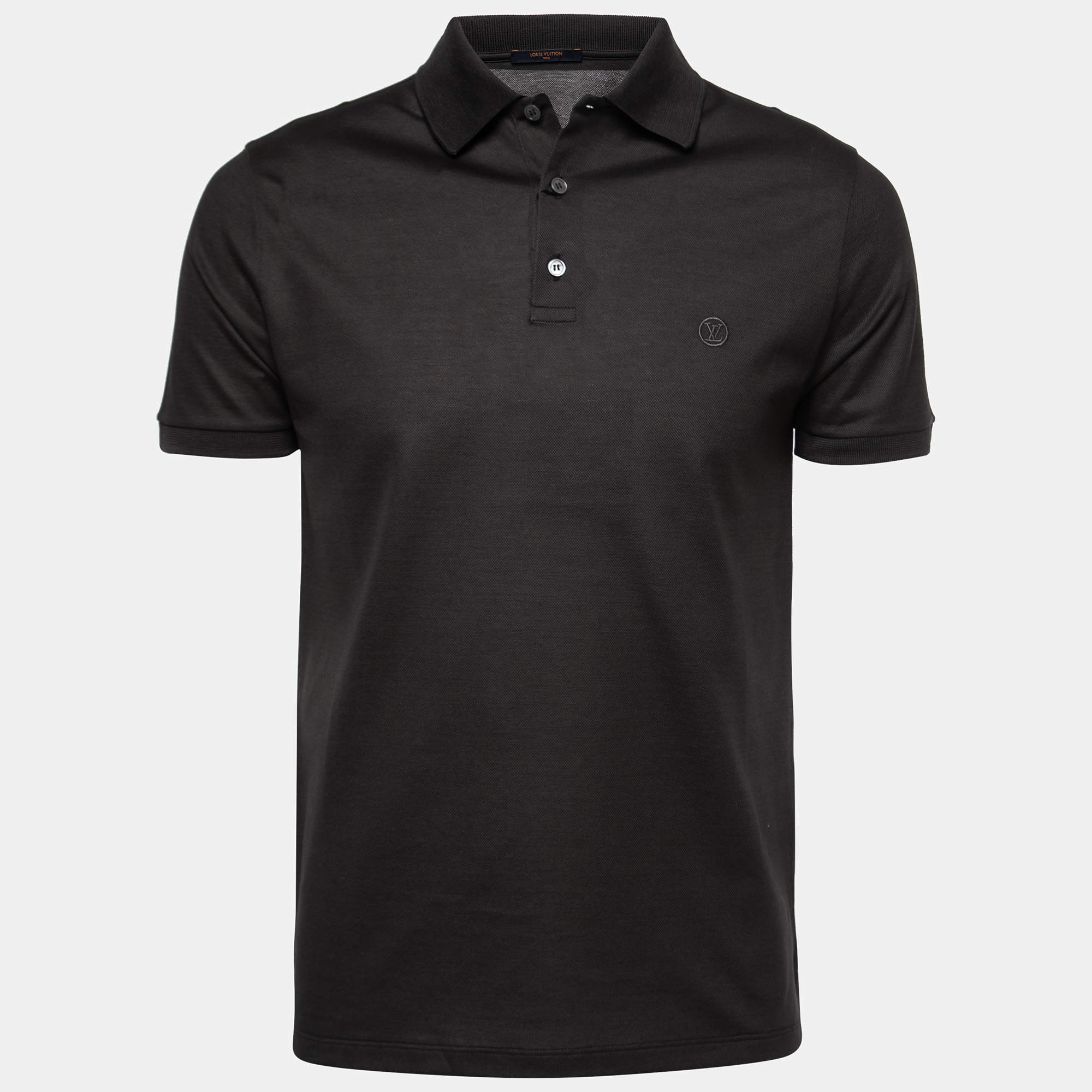 LV Black Polo Shirt