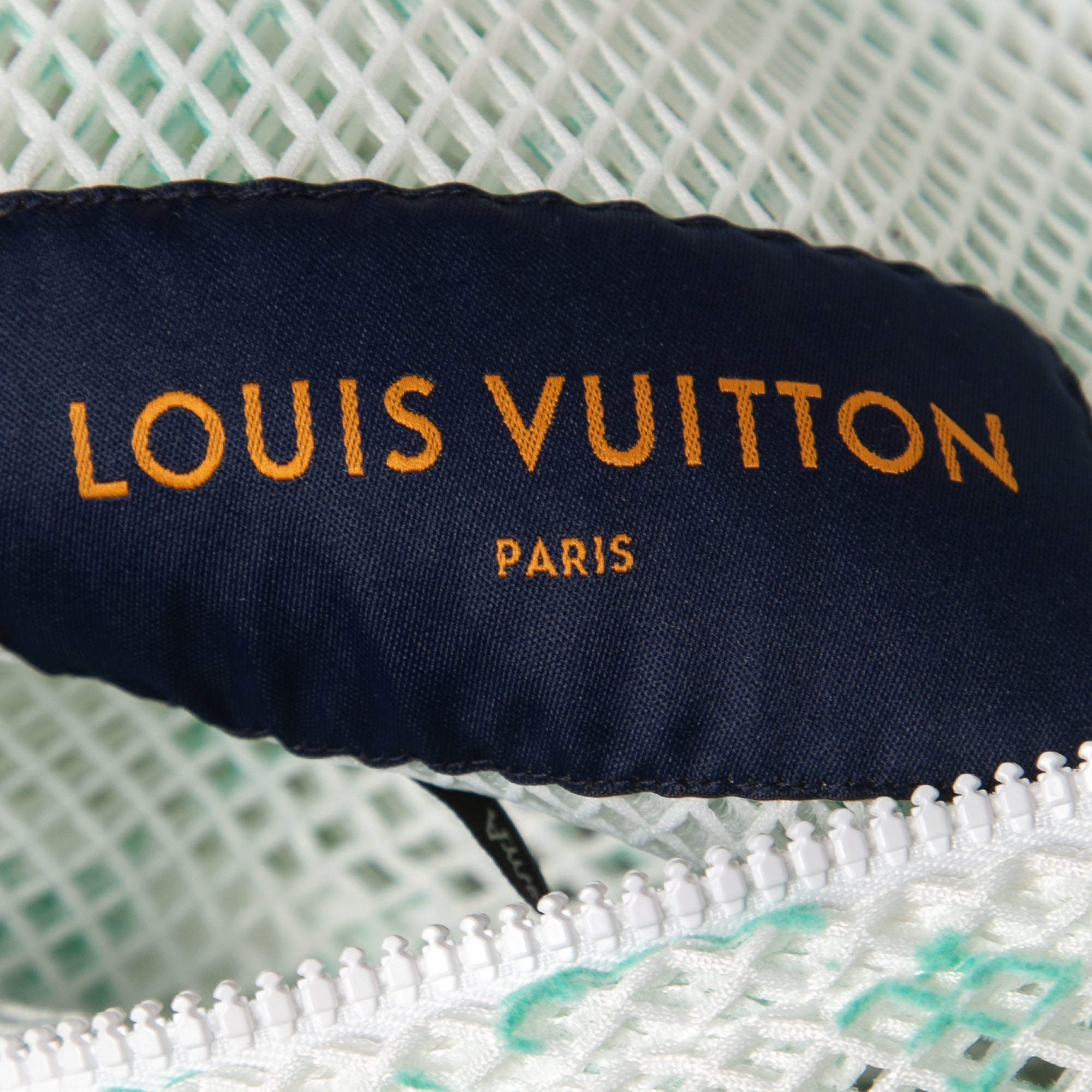 Louis Vuitton 2022 Monogram Gradient Mesh Windbreaker - White