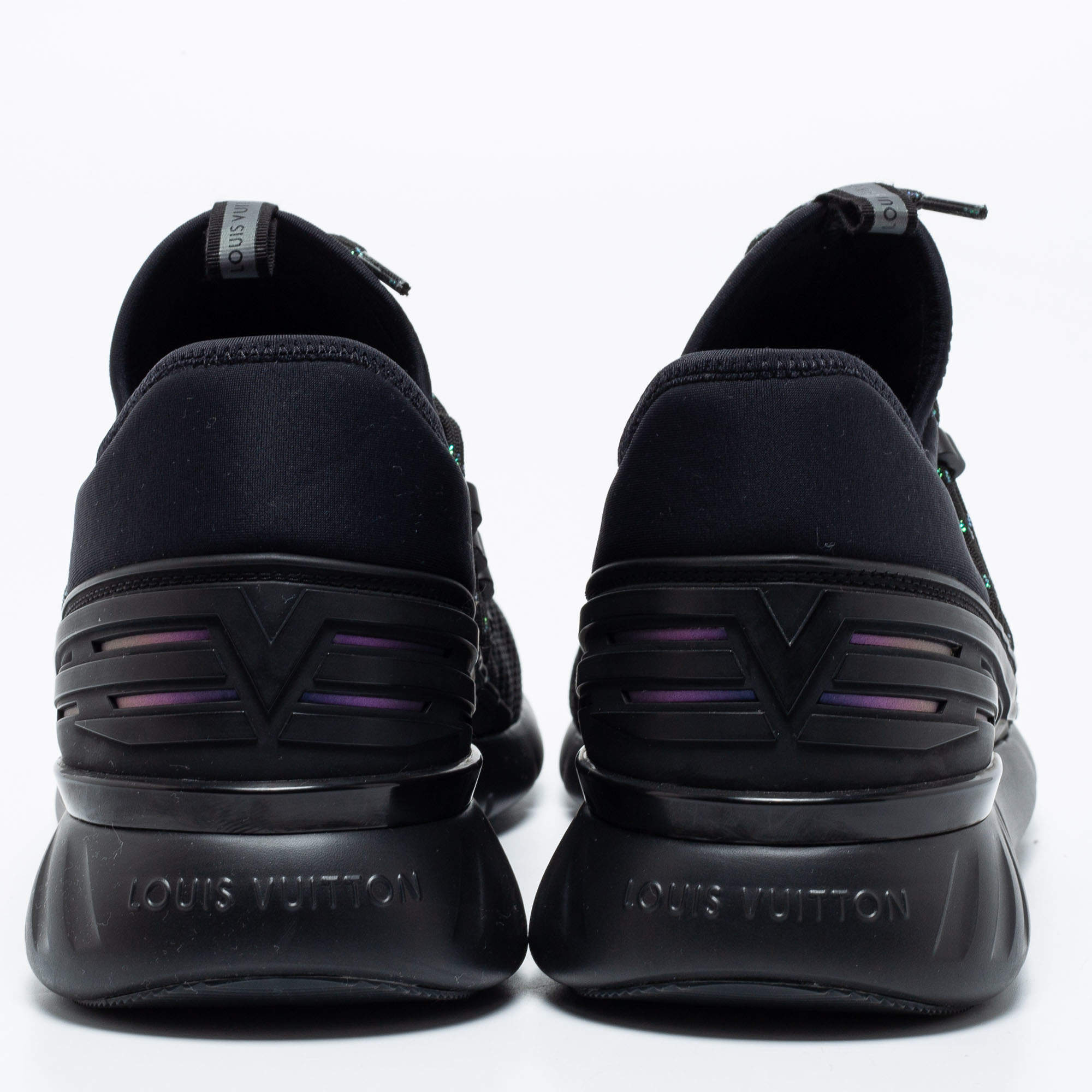 Louis Vuitton Black Fastlane Men Sneakers 41 – The Closet