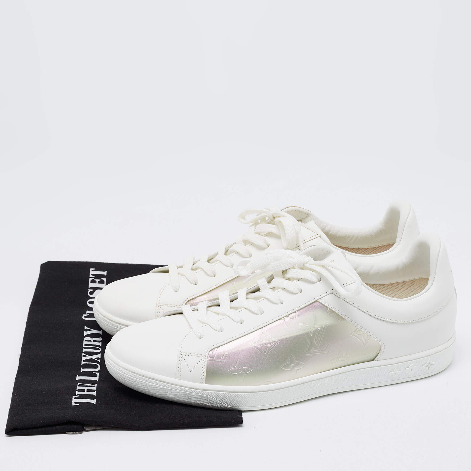 Louis Vuitton LV Luxembourg trainers new White Leather ref.190460