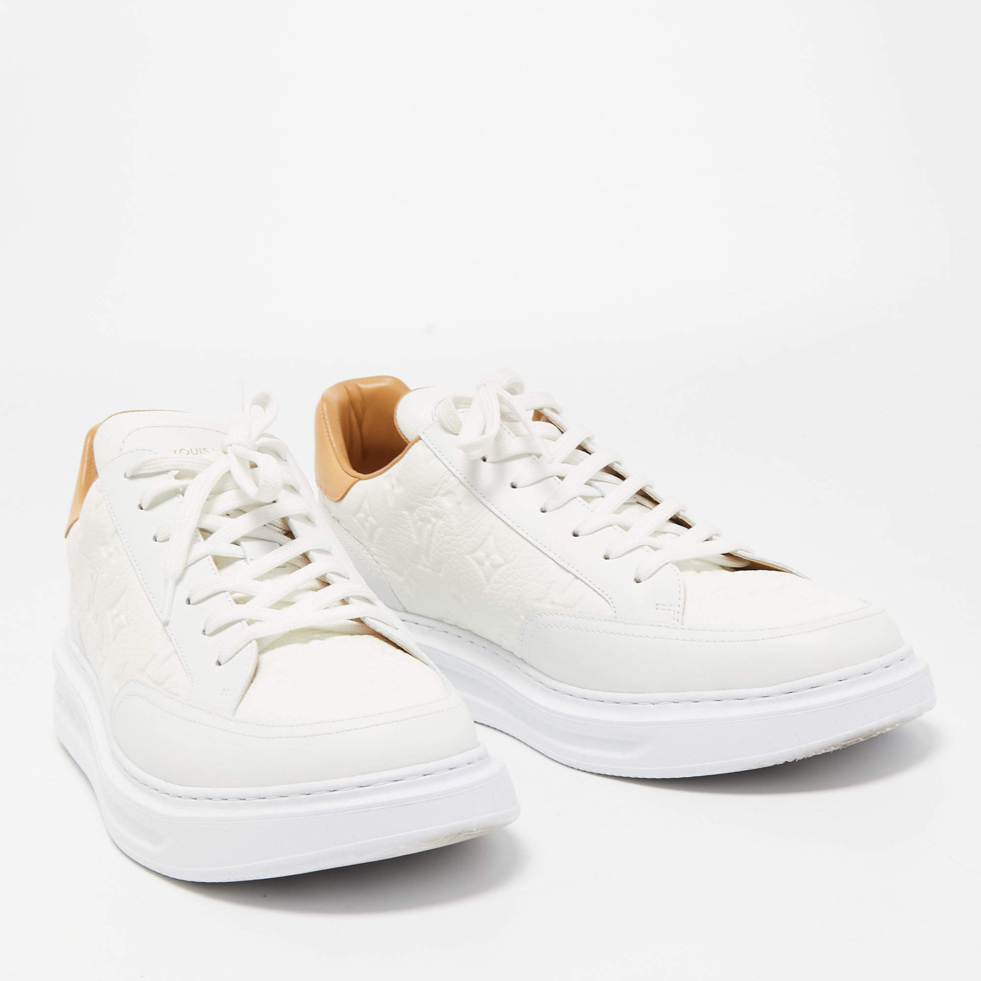 Louis Vuitton Beverly Hills Sneaker, White, 11.0