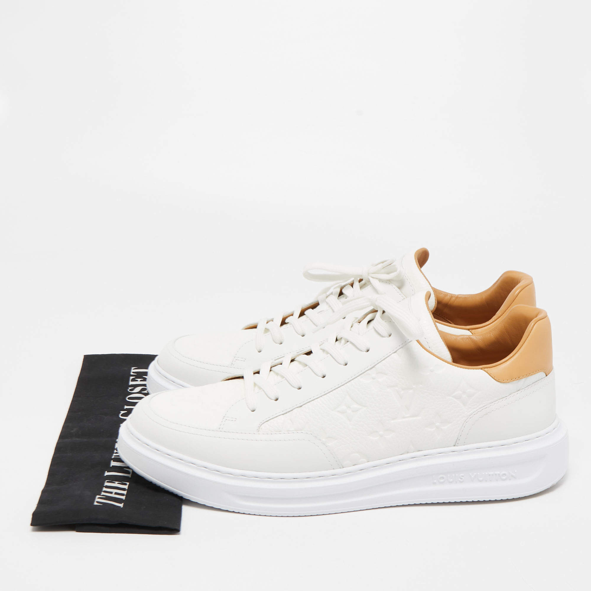 Louis Vuitton Beverly Hills Sneaker White. Size 09.0