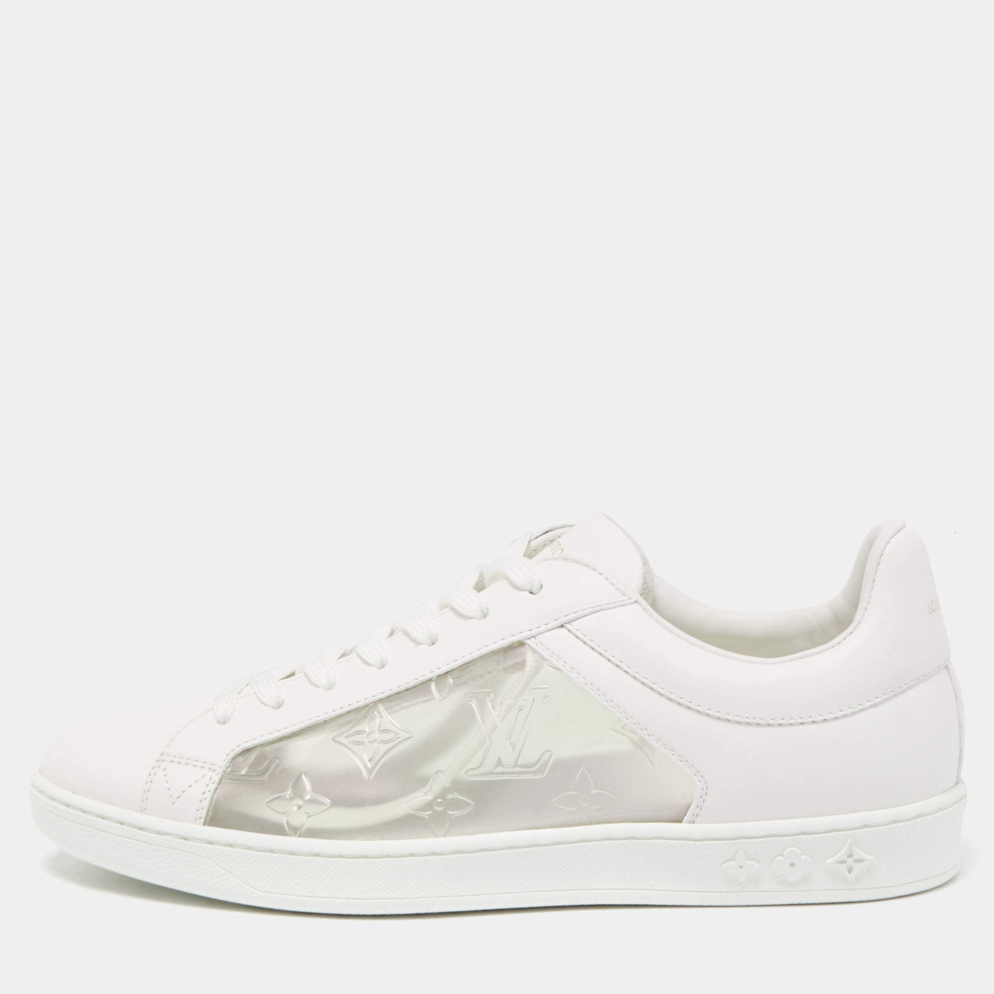 Louis Vuitton Men's White Fastlane Sneaker size 8 US / 7 LV