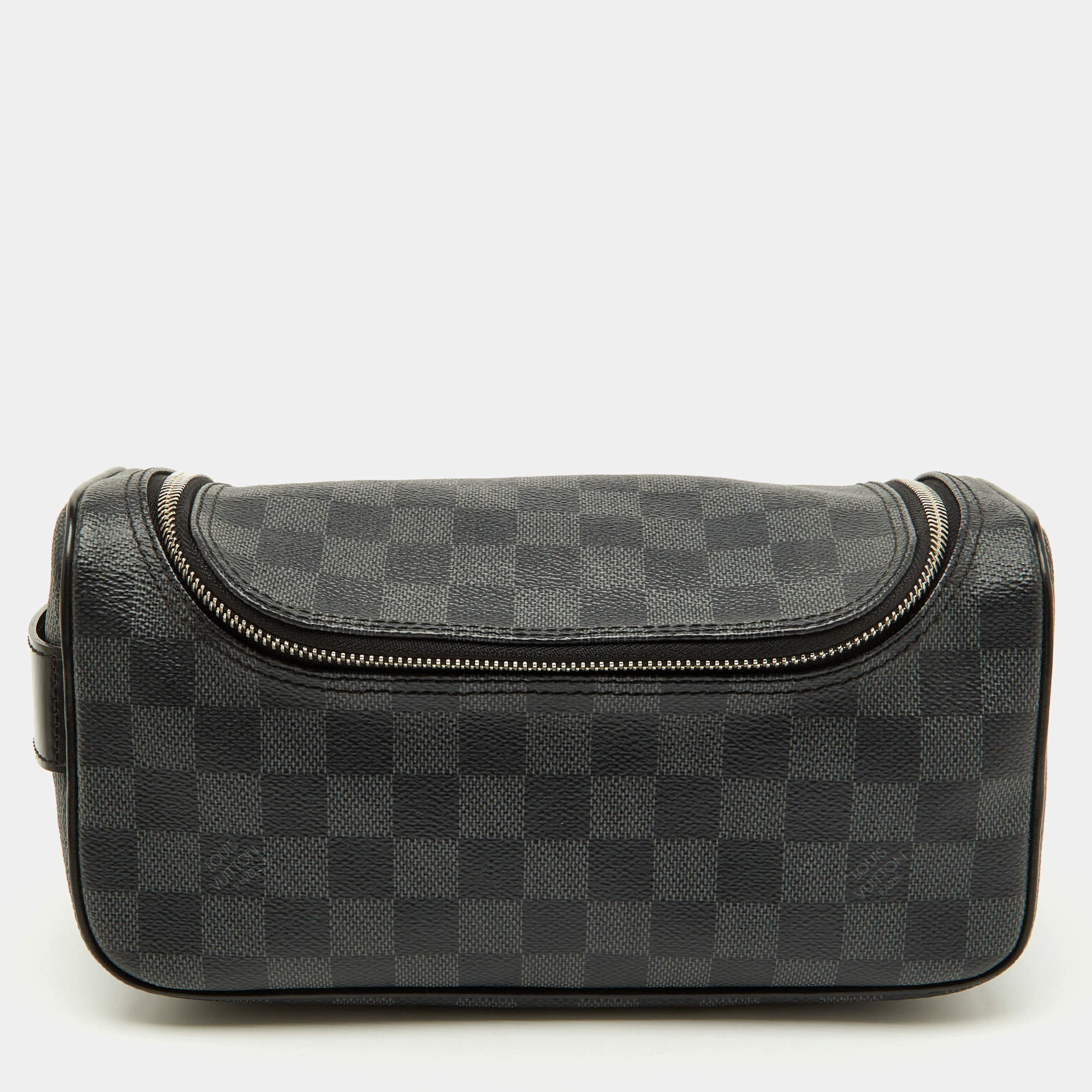 Pre Owned Louis Vuitton Damier Graphite Canvas Toiletry Pouch