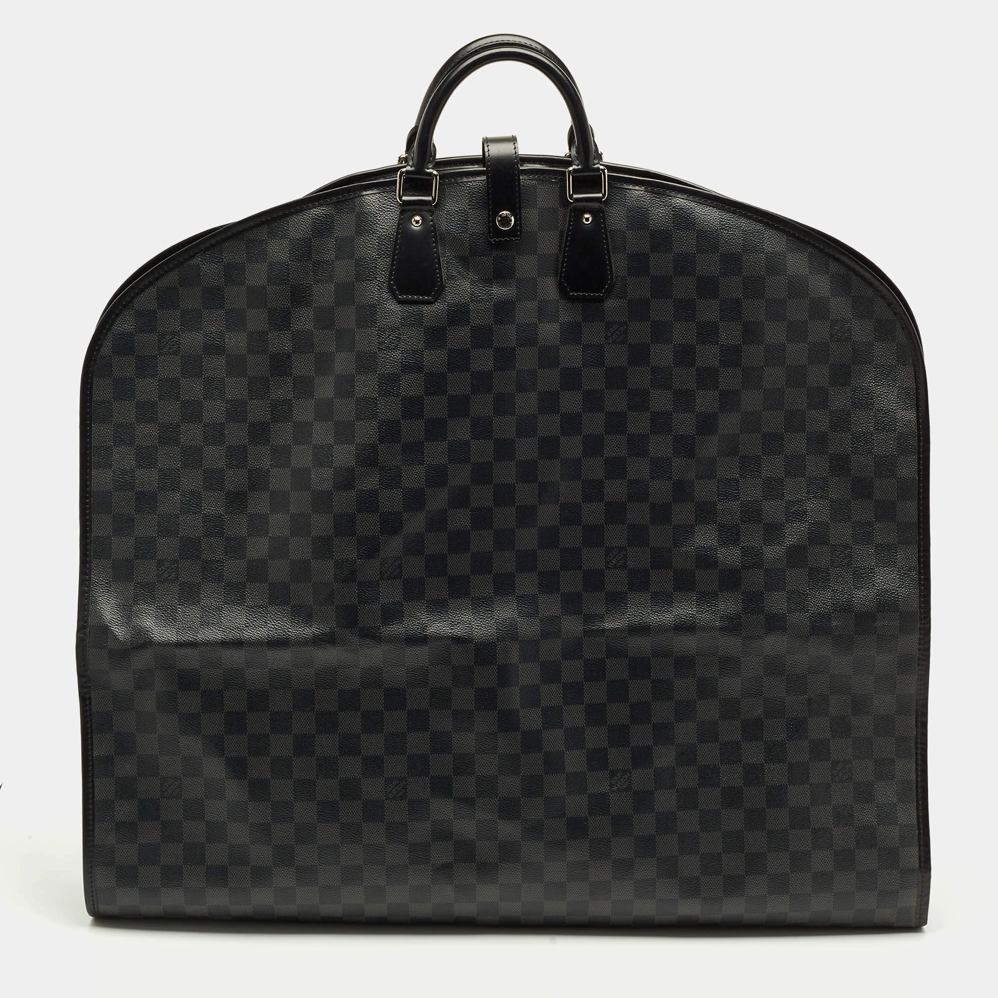 Pre Owned غطاء ملابس لوي فيتون دامير غرافيت قماش