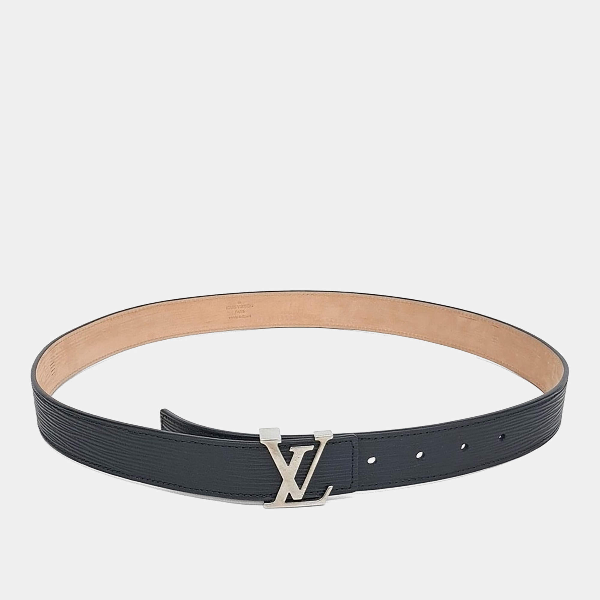 مملوكة مسبقًا Louis Vuitton Black Epi Belt