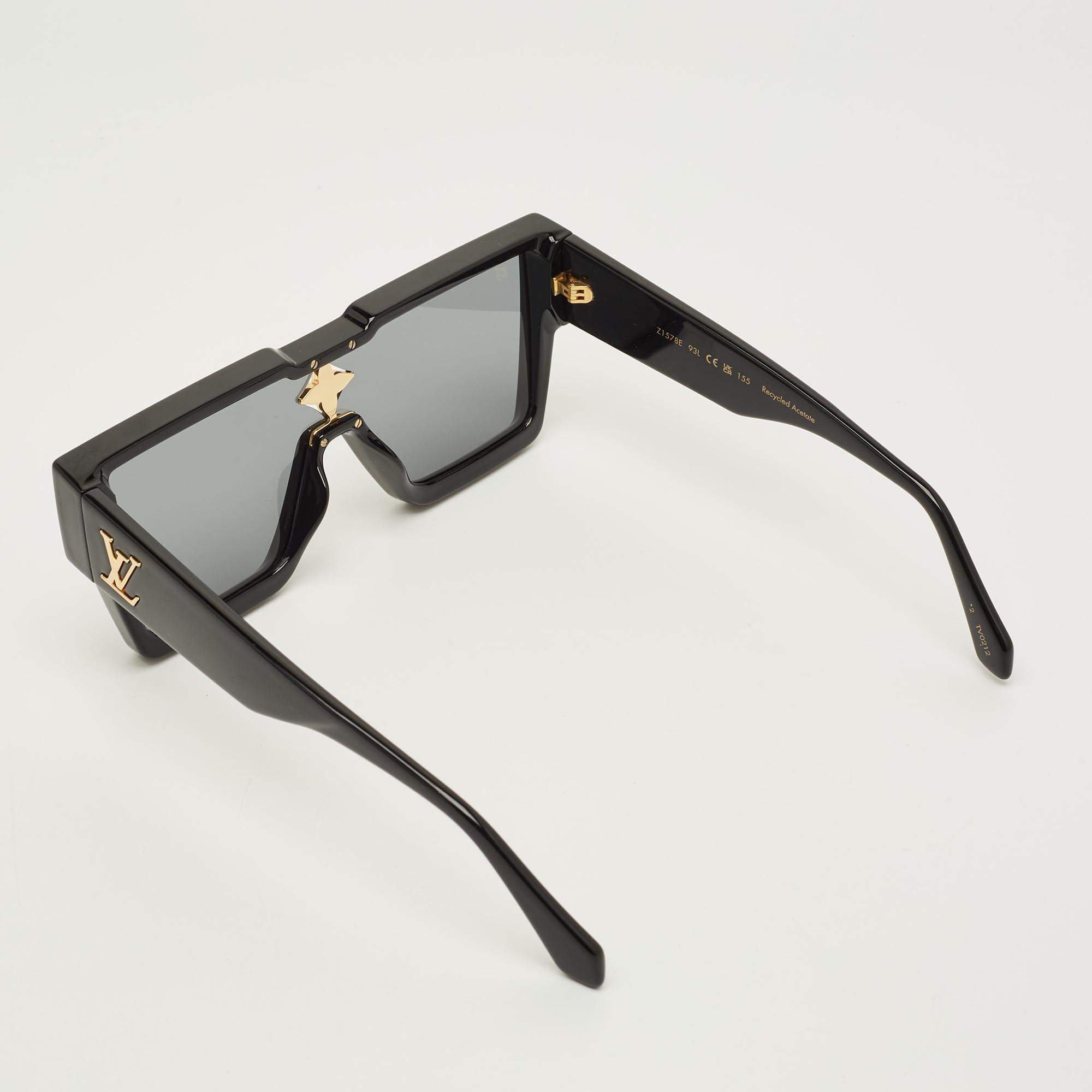 Louis Vuitton Black/Gold Tone Z1502E 1.1 Evidence Sunglasses Louis