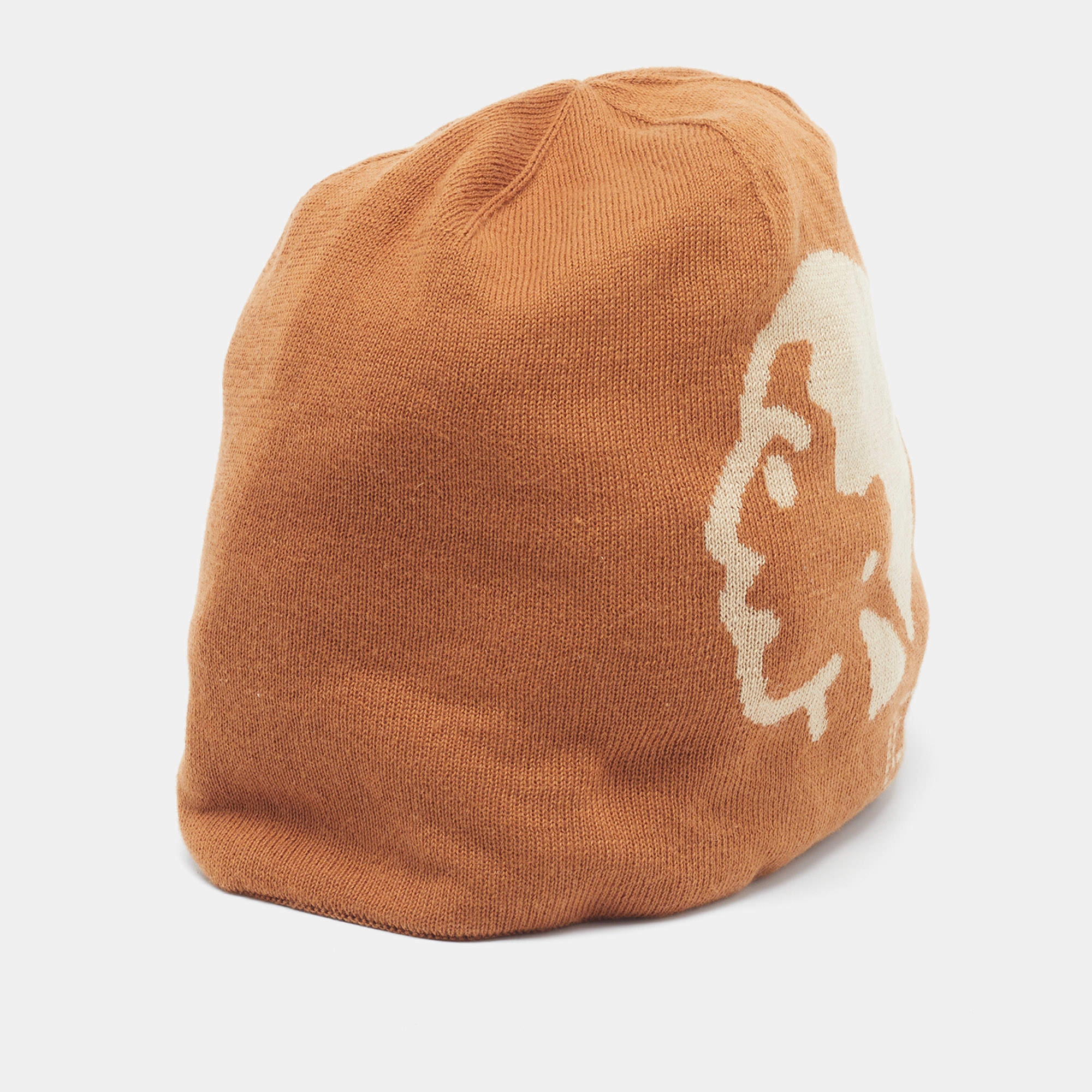 Pre Owned Louis Vuitton Brown Cotton LV Fit Phriendship Beanie