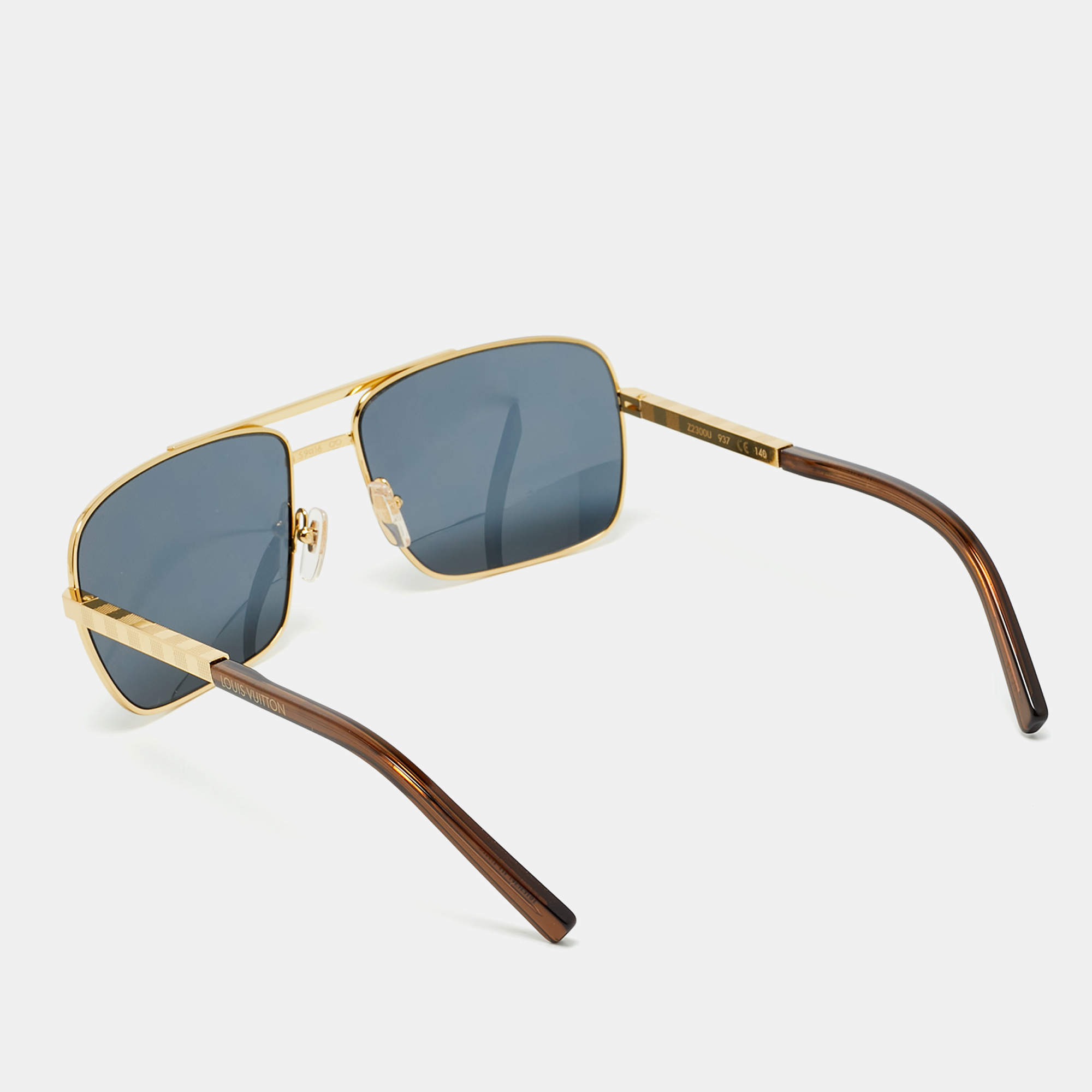 Louis Vuitton Black/Silver Gradient Z0165U Monogram Aviator