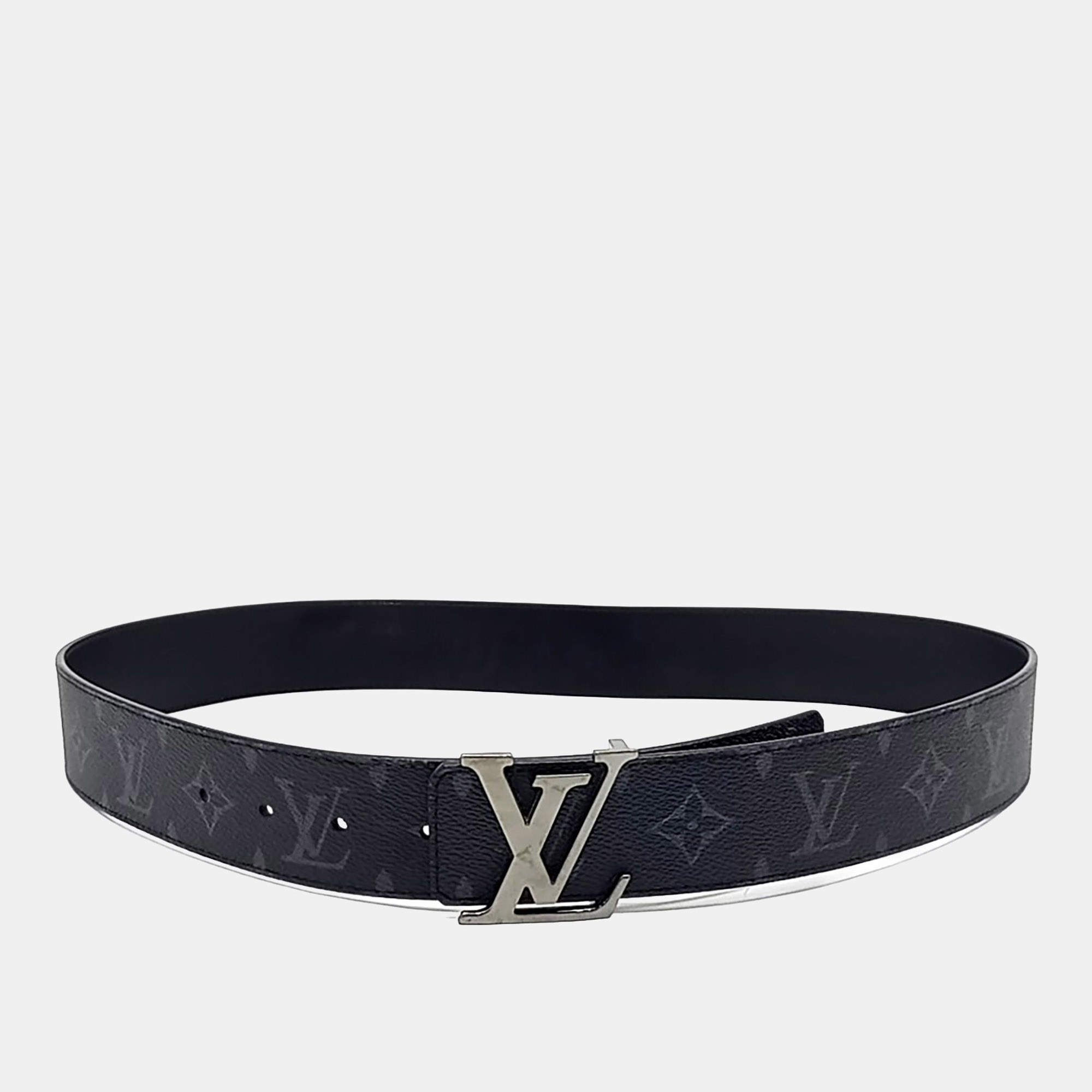 Pre Owned Louis Vuitton Eclipse Reversible Belt