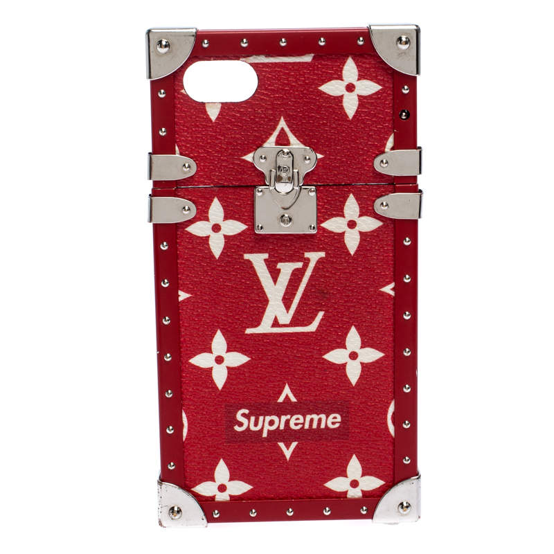 Louis Vuitton x Supreme Monogram Eye Trunk iPhone 7 Plus Case Louis Vuitton | TLC