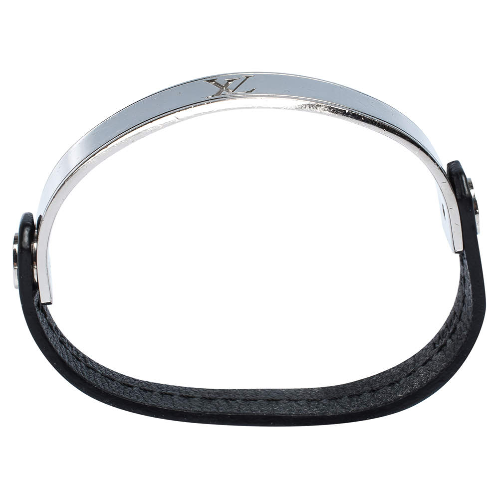 Louis Vuitton - LV Space Bracelet - Metal - Black - Men - Luxury