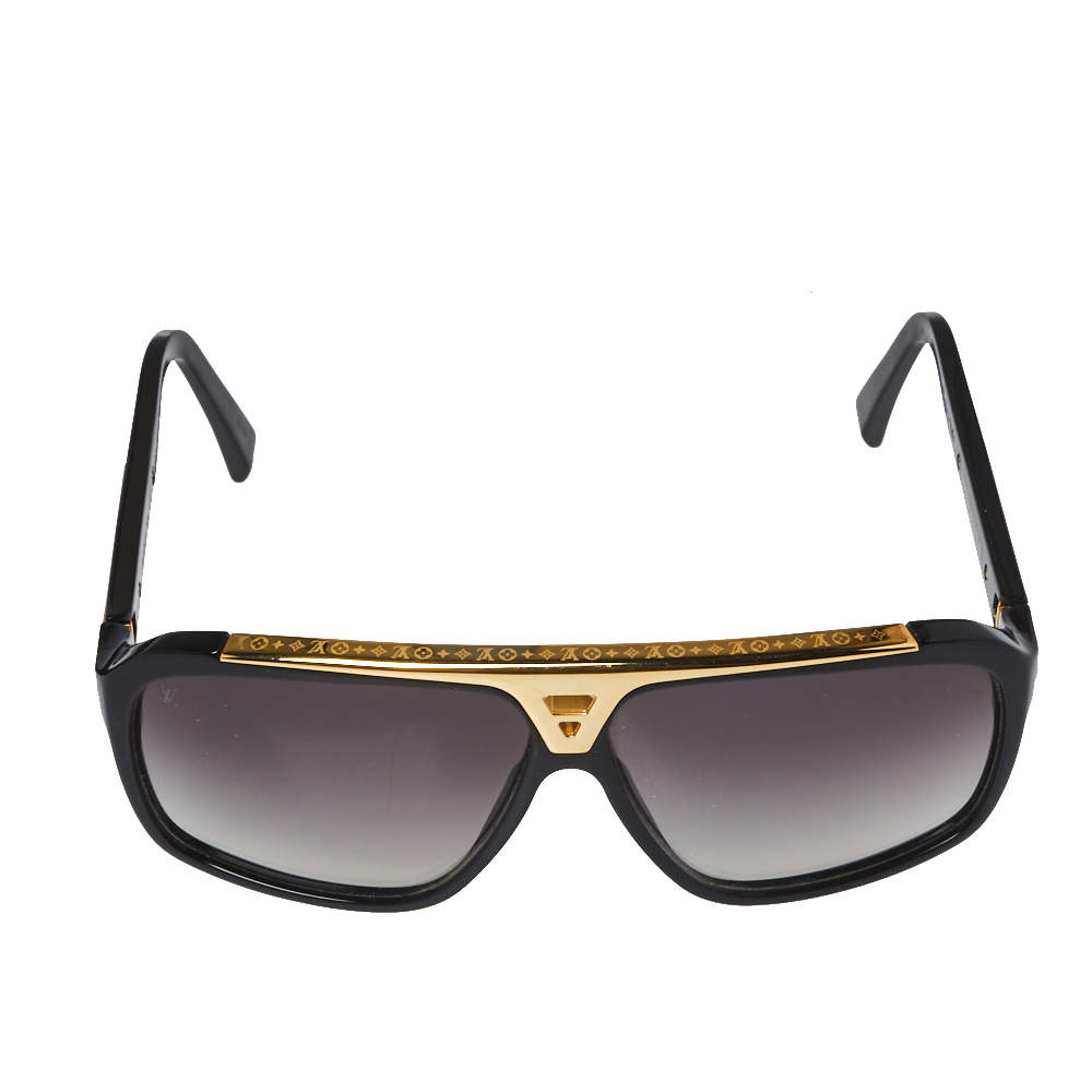 Louis Vuitton Black Z0350W Evidence Square Sunglasses - BOPF