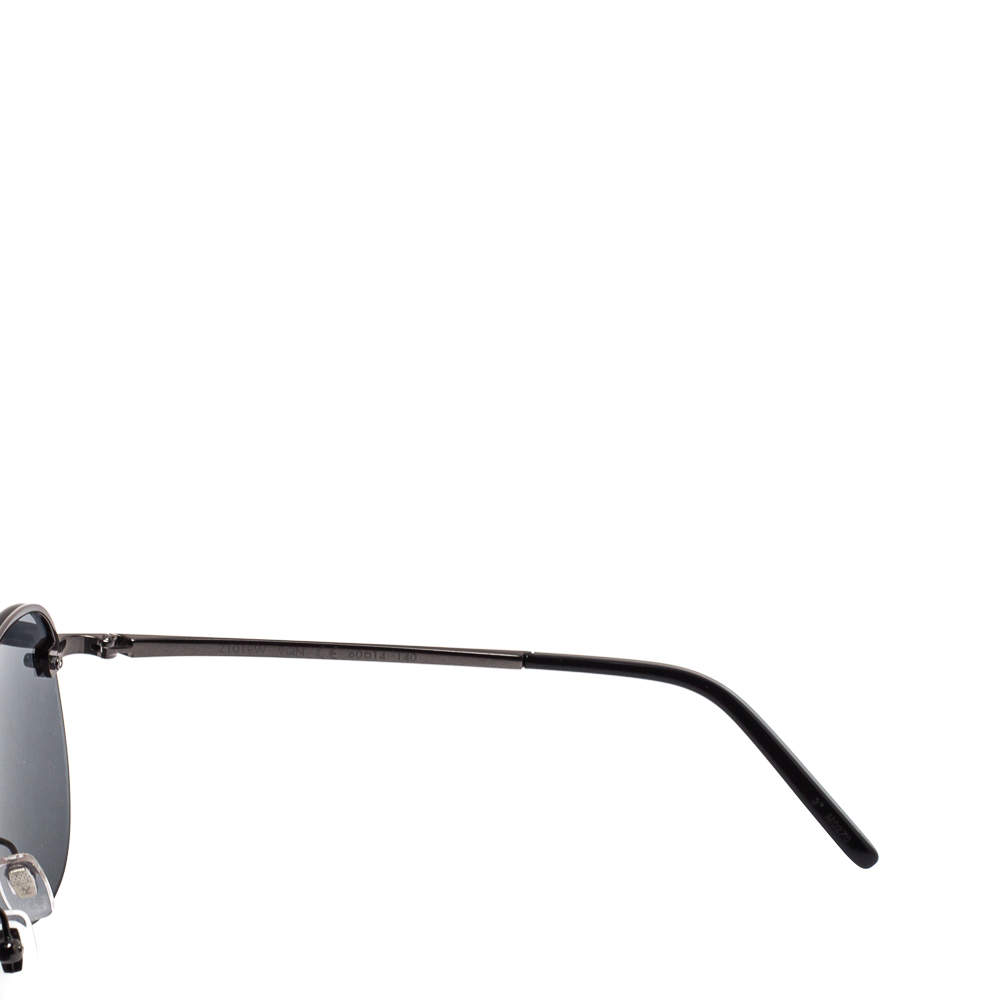 Louis Vuitton Gold Tone/ Grey Z1200W Nightlight Aviator Sunglasses Louis  Vuitton