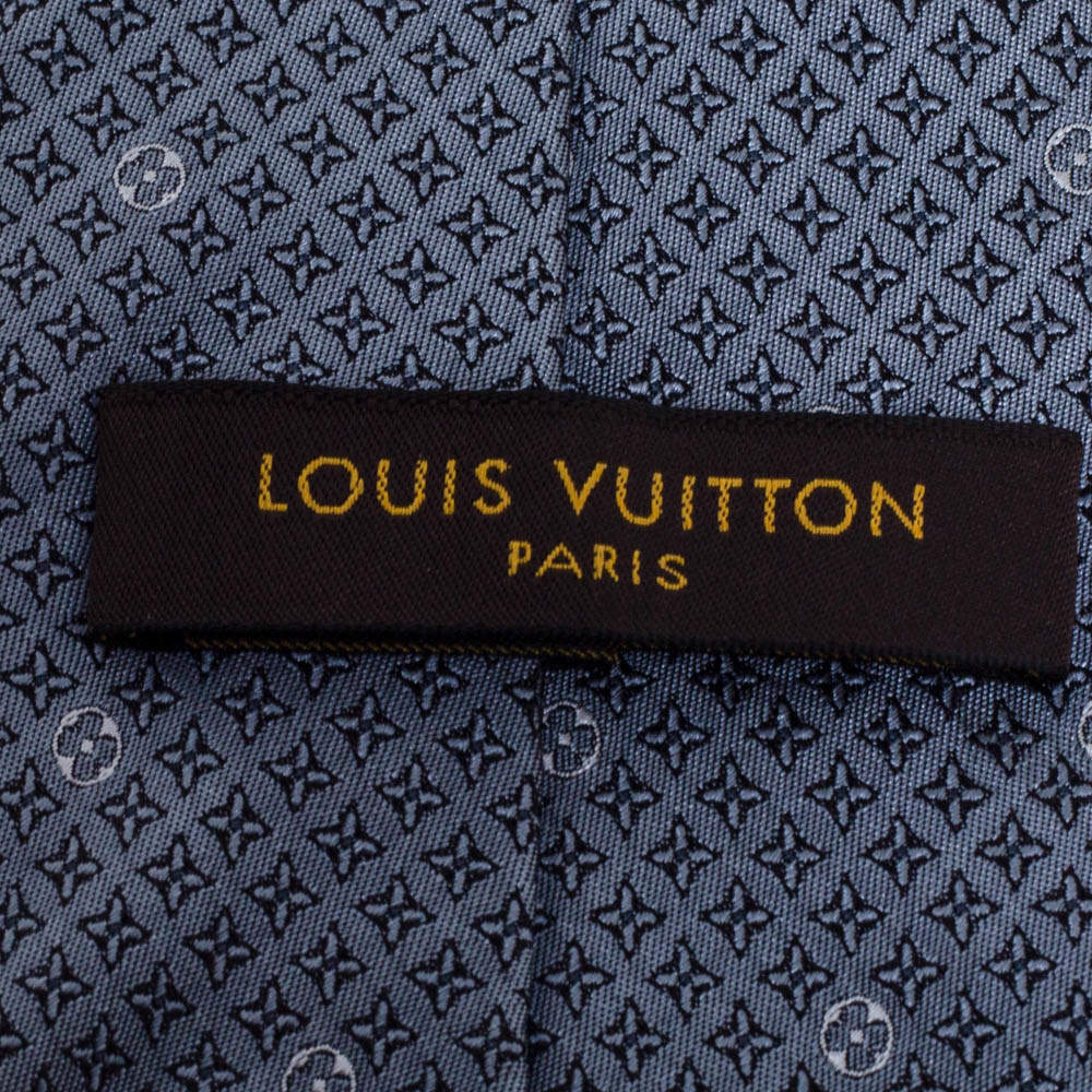 Silk tie Louis Vuitton Black in Silk - 15544242