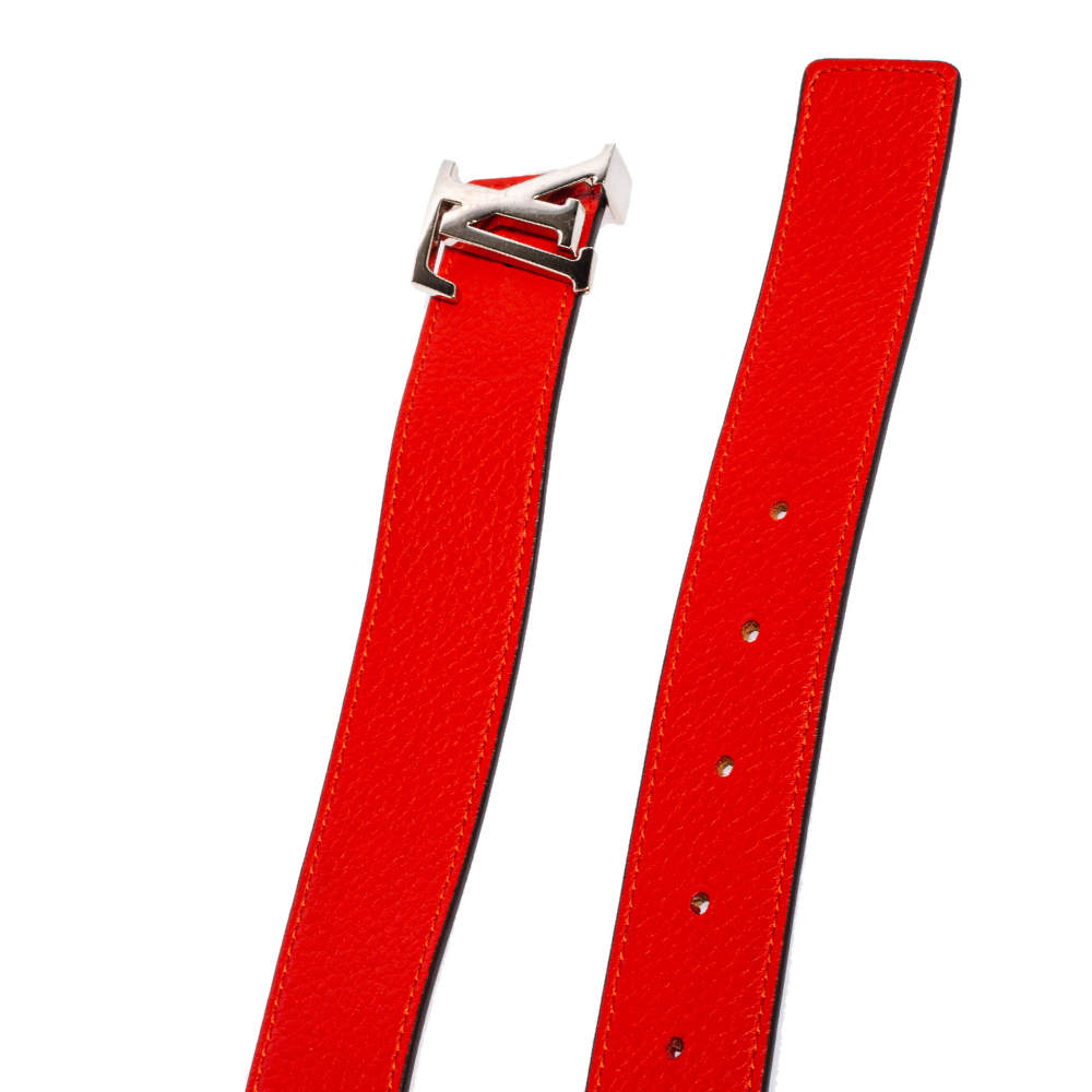 945 kommando stribe Louis Vuitton Red/Galet Leather Initiales Reversible Belt 90 CM Louis  Vuitton | TLC
