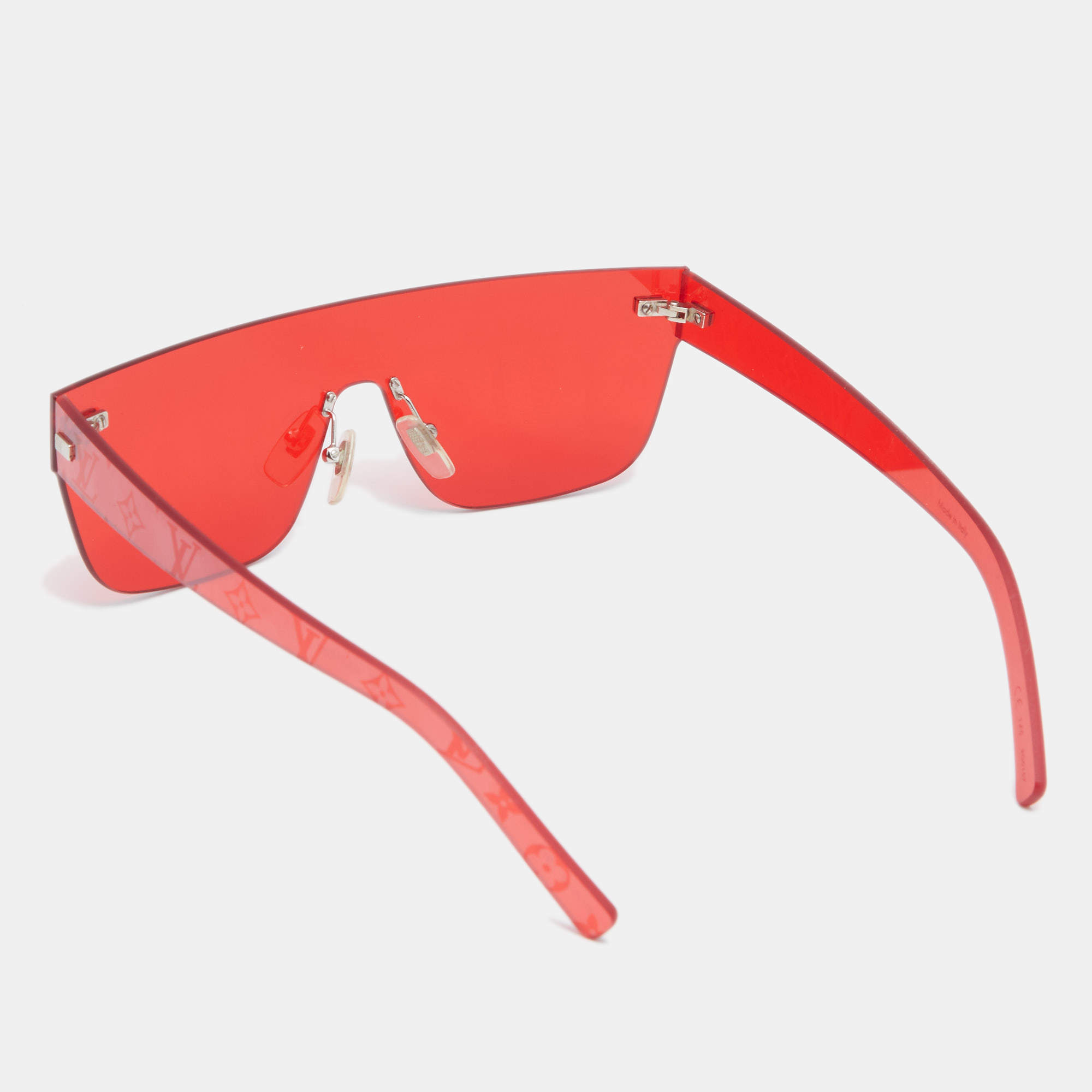 Supreme x Louis Vuitton LV City Mask SP Sunglasses Red 100% Authentic Japan