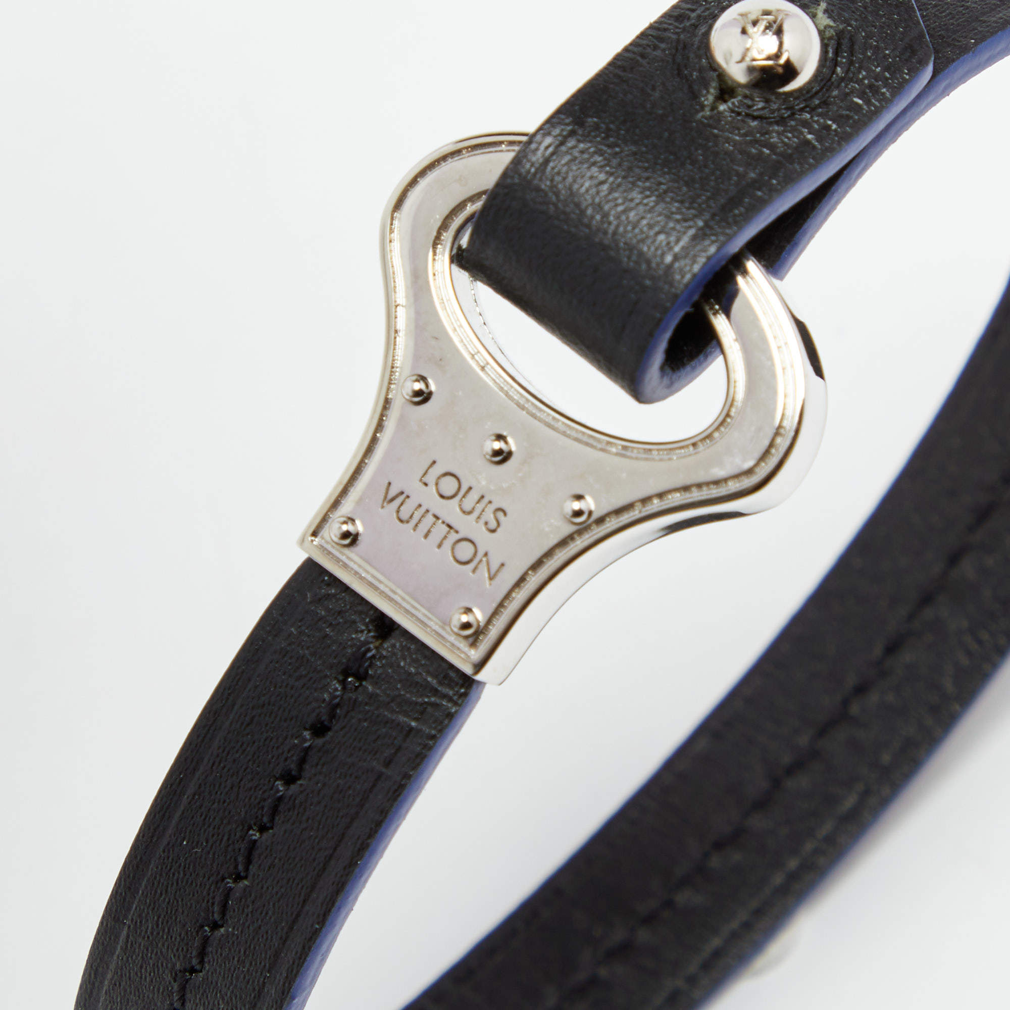 Louis Vuitton Archive Bracelet, Black, 21