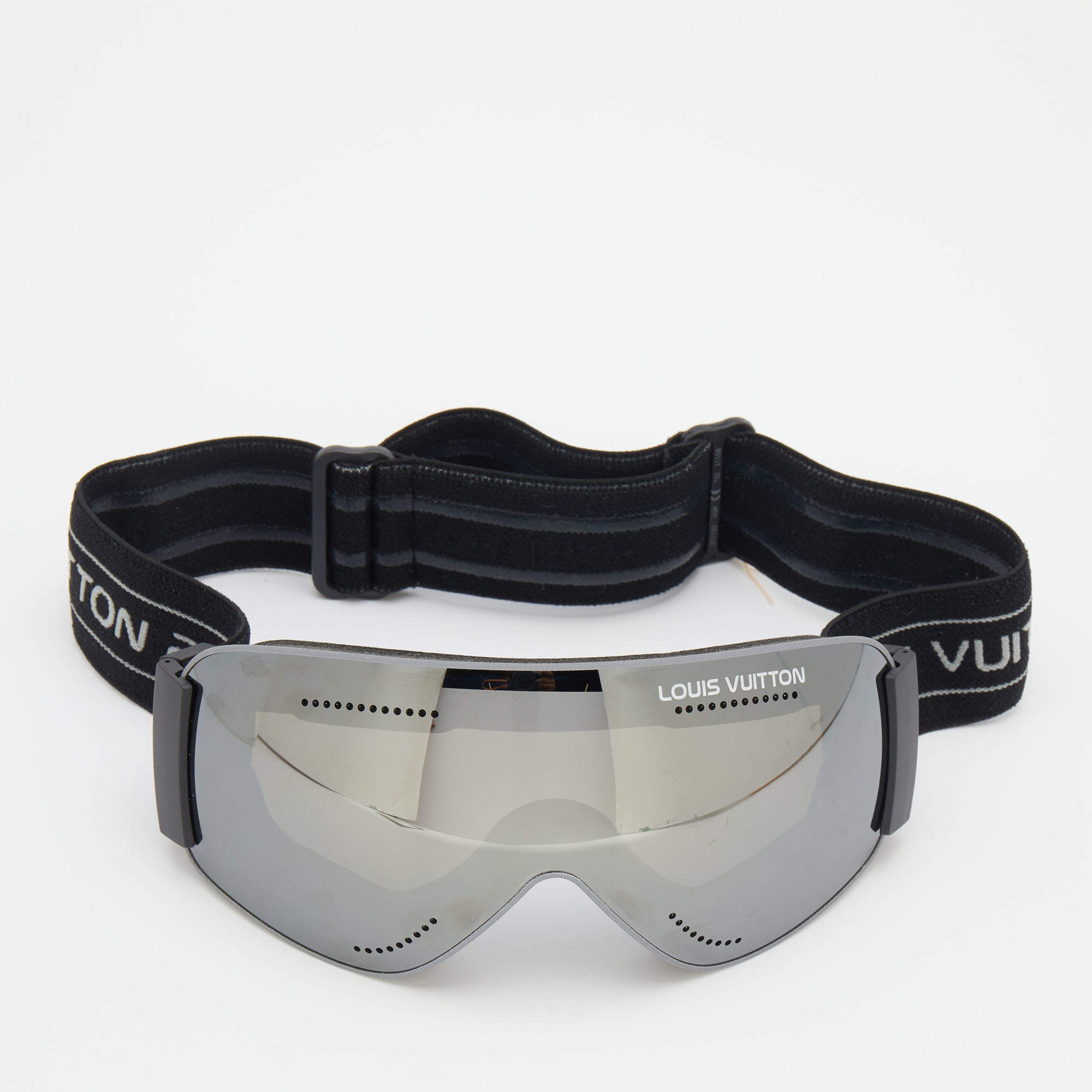 Louis Vuitton LV Intergalactic White Monogram Ski Goggles Z1171U