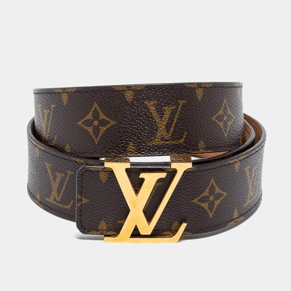 مملوكة مسبقًا Louis Vuitton Monogram Canvas LV Initiales Belt 110 CM