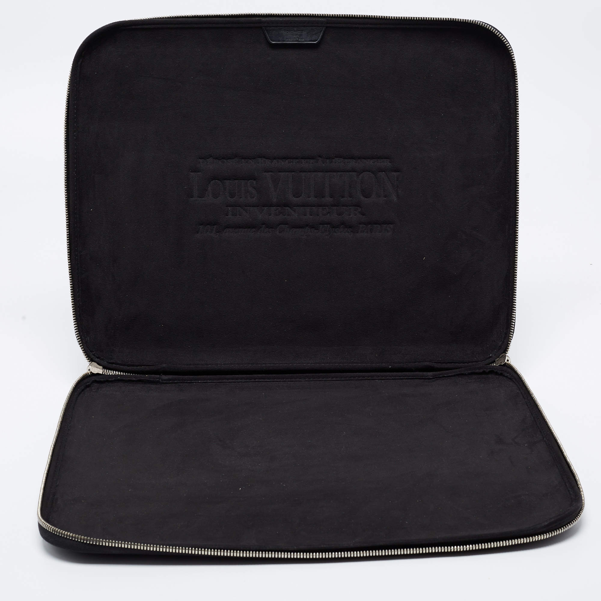 Louis Vuitton Damier Graphite Computer Sleeve Pm Pc Case N58026 Lv