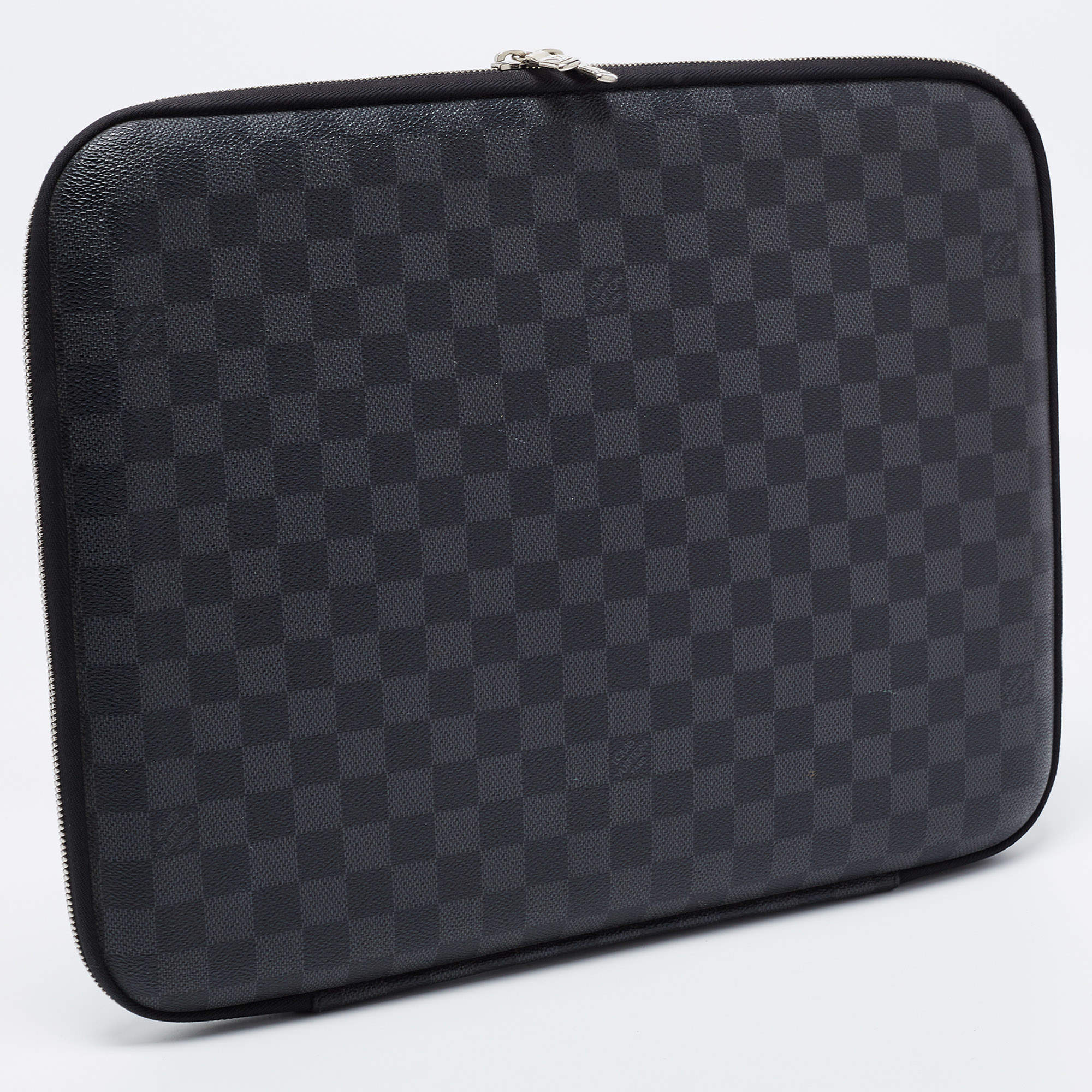 Louis Vuitton Damier Graphite Computer Sleeve Pm Pc Case N58026 Lv