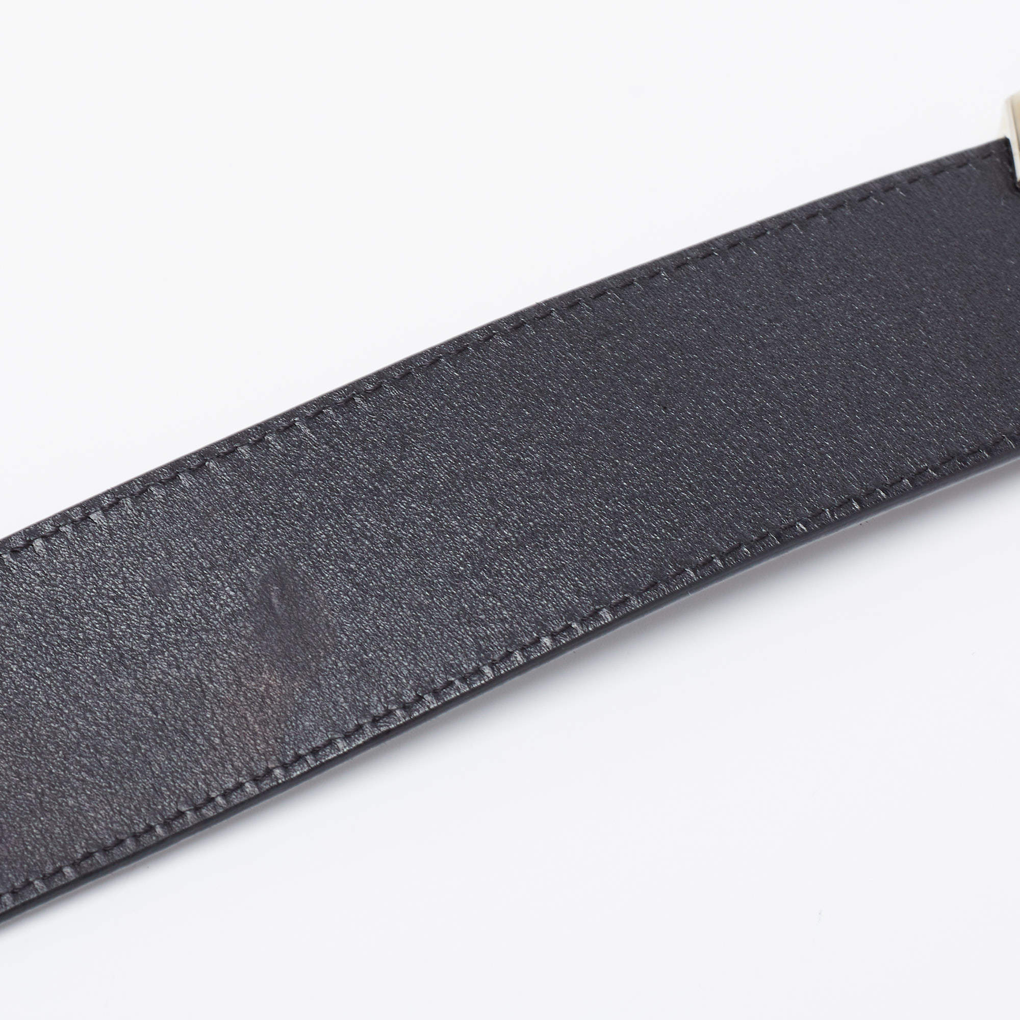 Leather belt Louis Vuitton Brown size 90 cm in Leather - 34854643