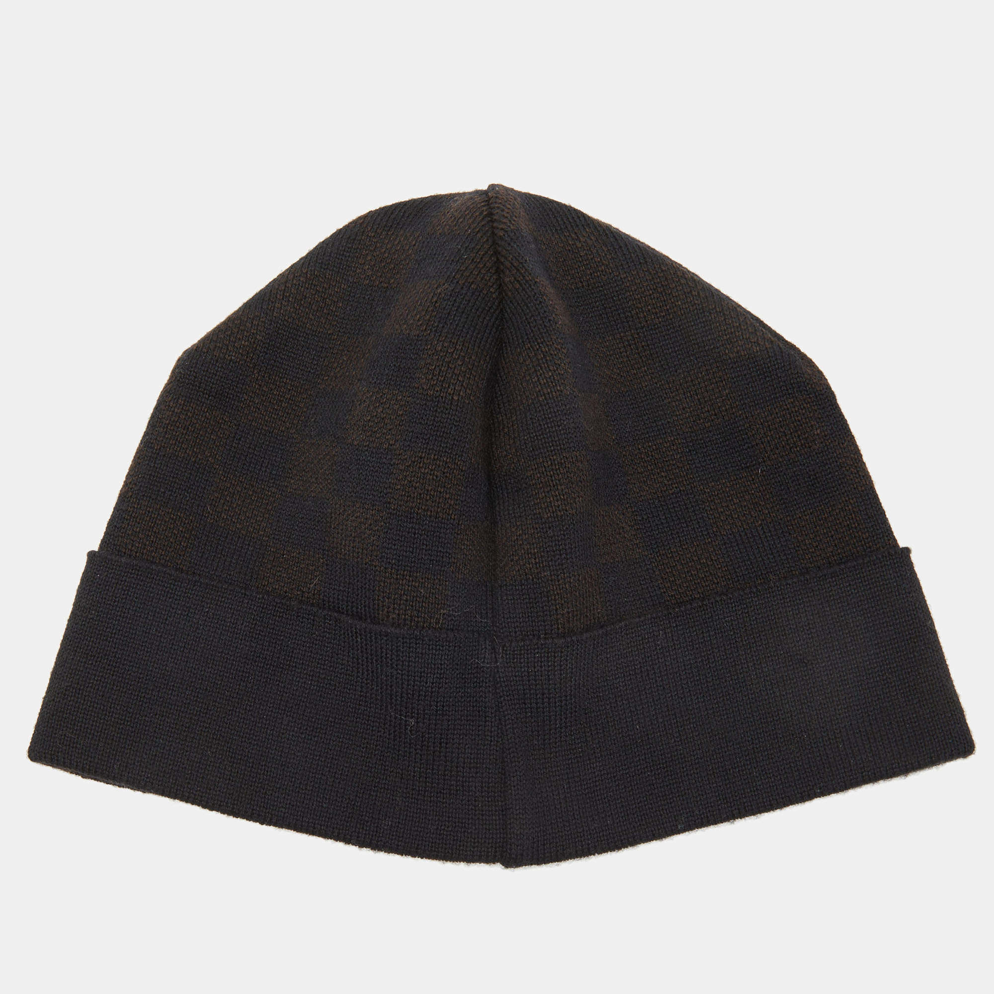 Louis Vuitton Petit Damier Beanie - Black Hats, Accessories - LOU746743