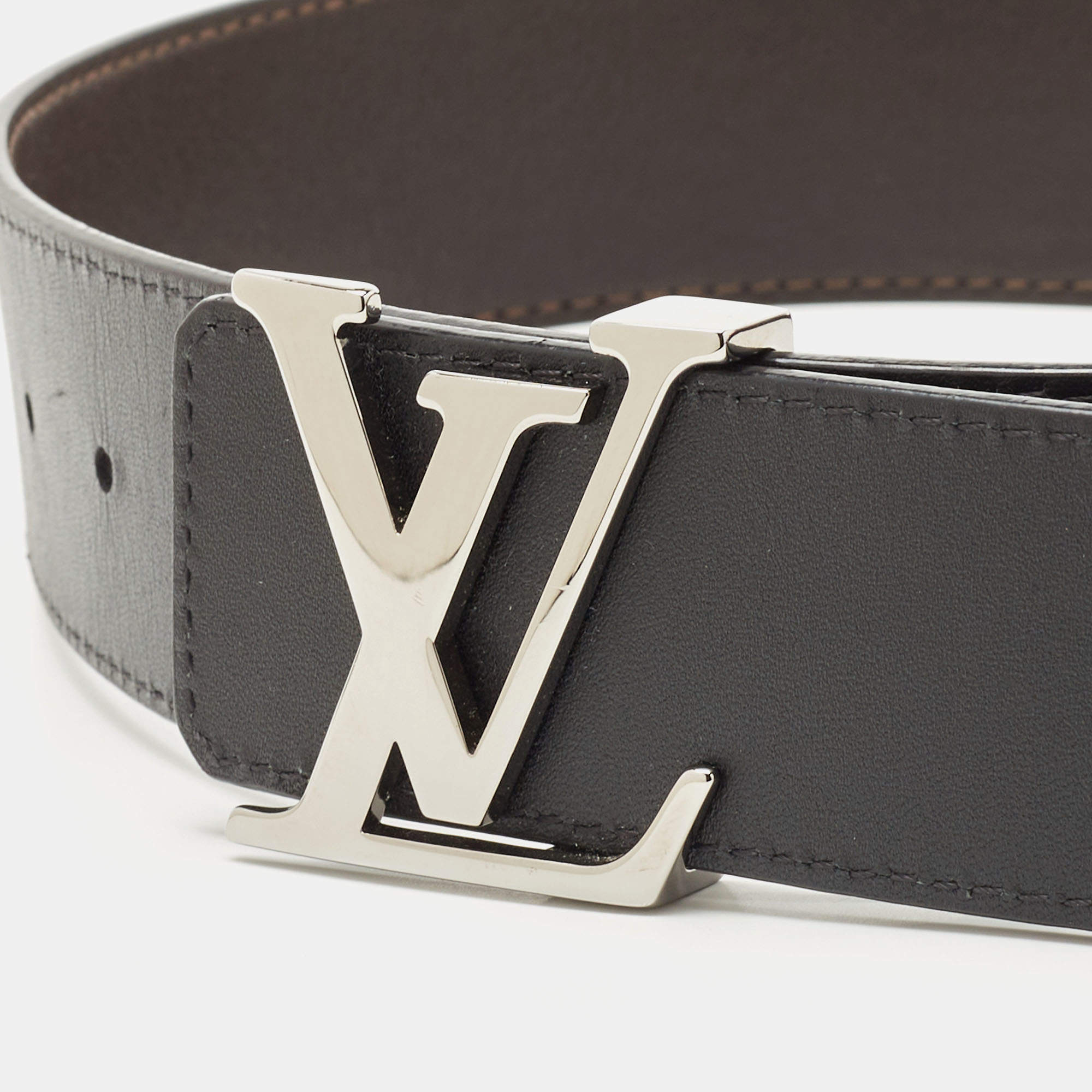 Louis Vuitton Seattle Reversible Brown / Black Belt – QUEEN MAY