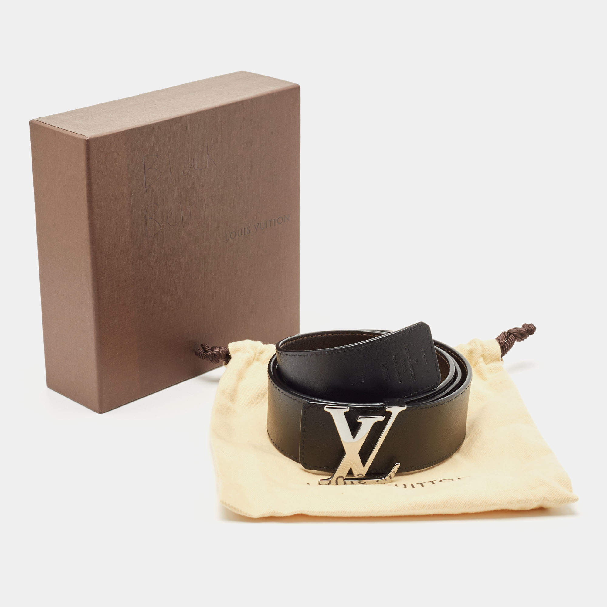 Black & Grey Louis Vuitton Belt Source by tclaude94
