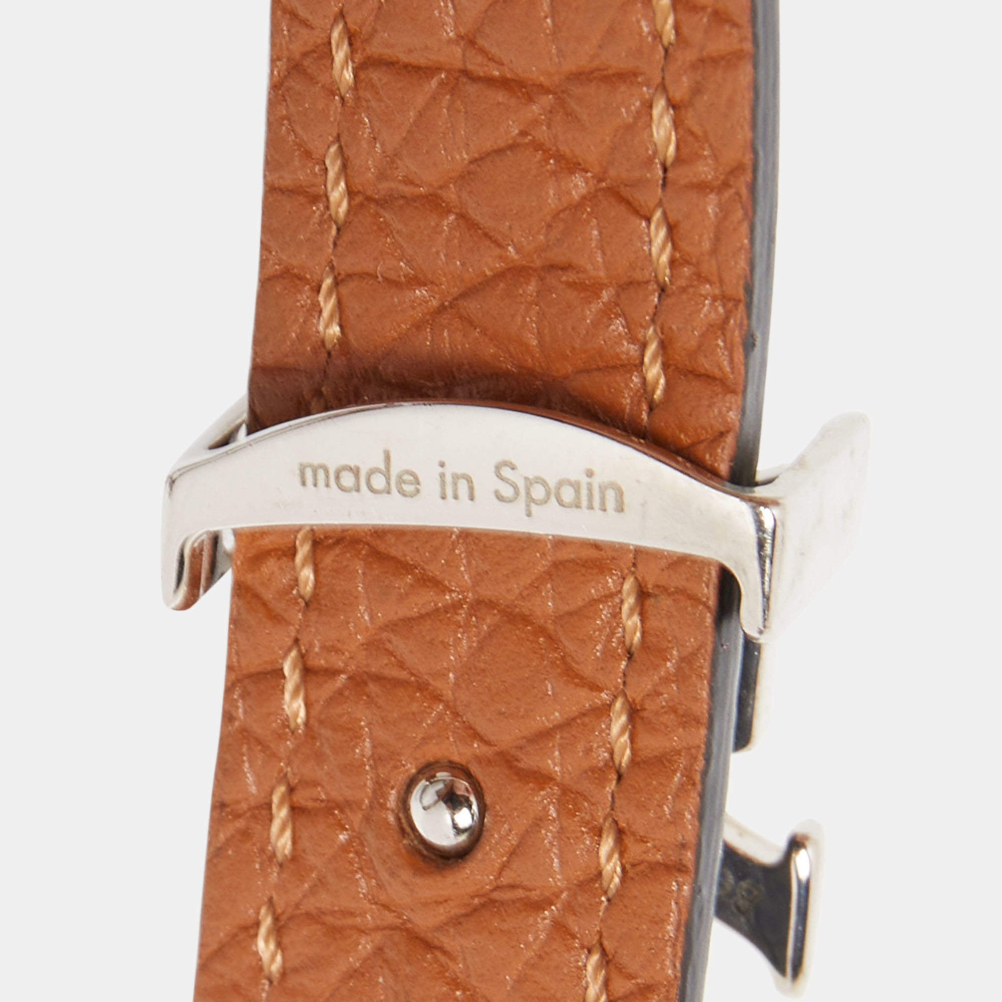 Louis Vuitton Black/Brown Leather LV Initiales Reversible Double Wrap  Bracelet