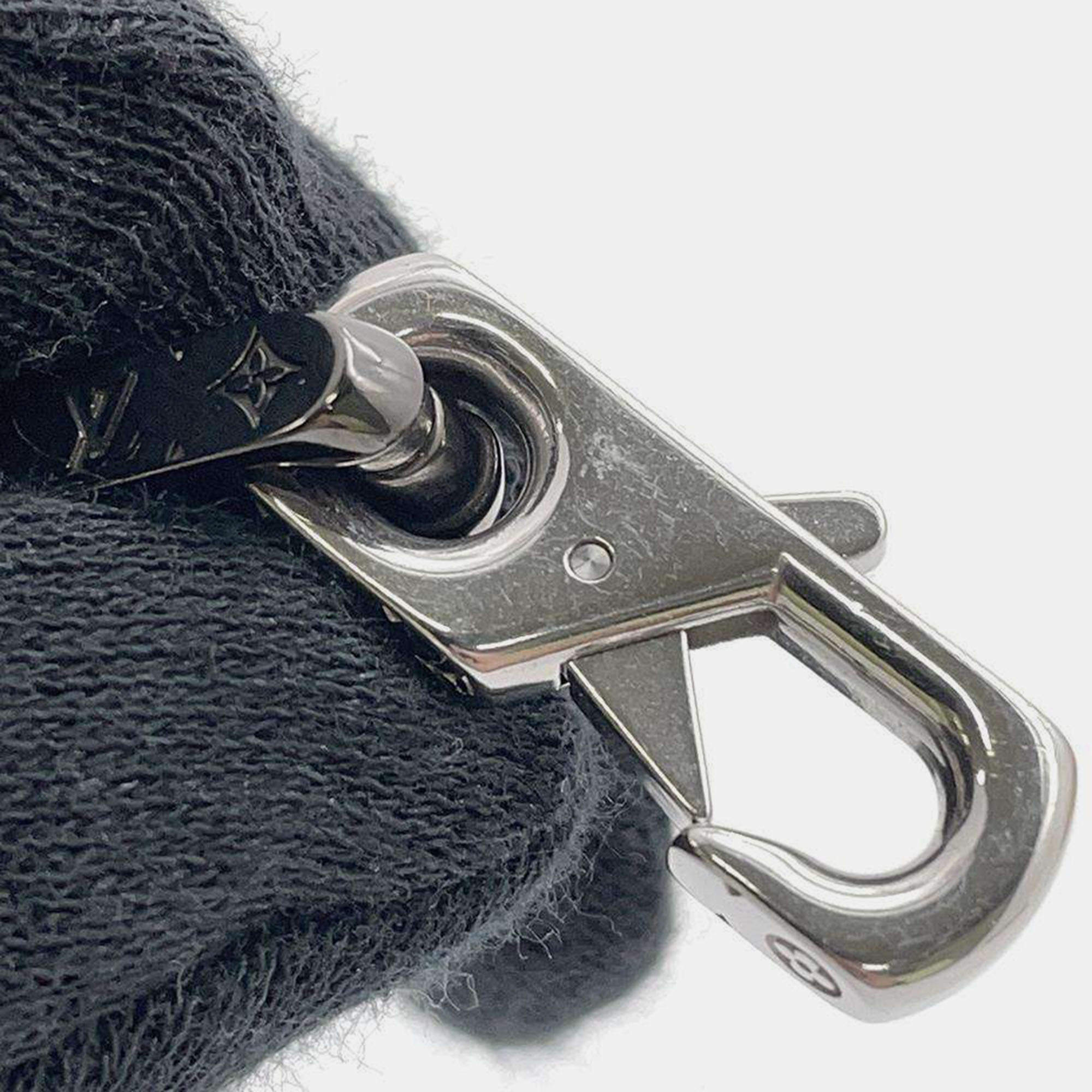 Louis Vuitton Bracelet・Monogram Chain Size L Silver/Black M1205L Metal