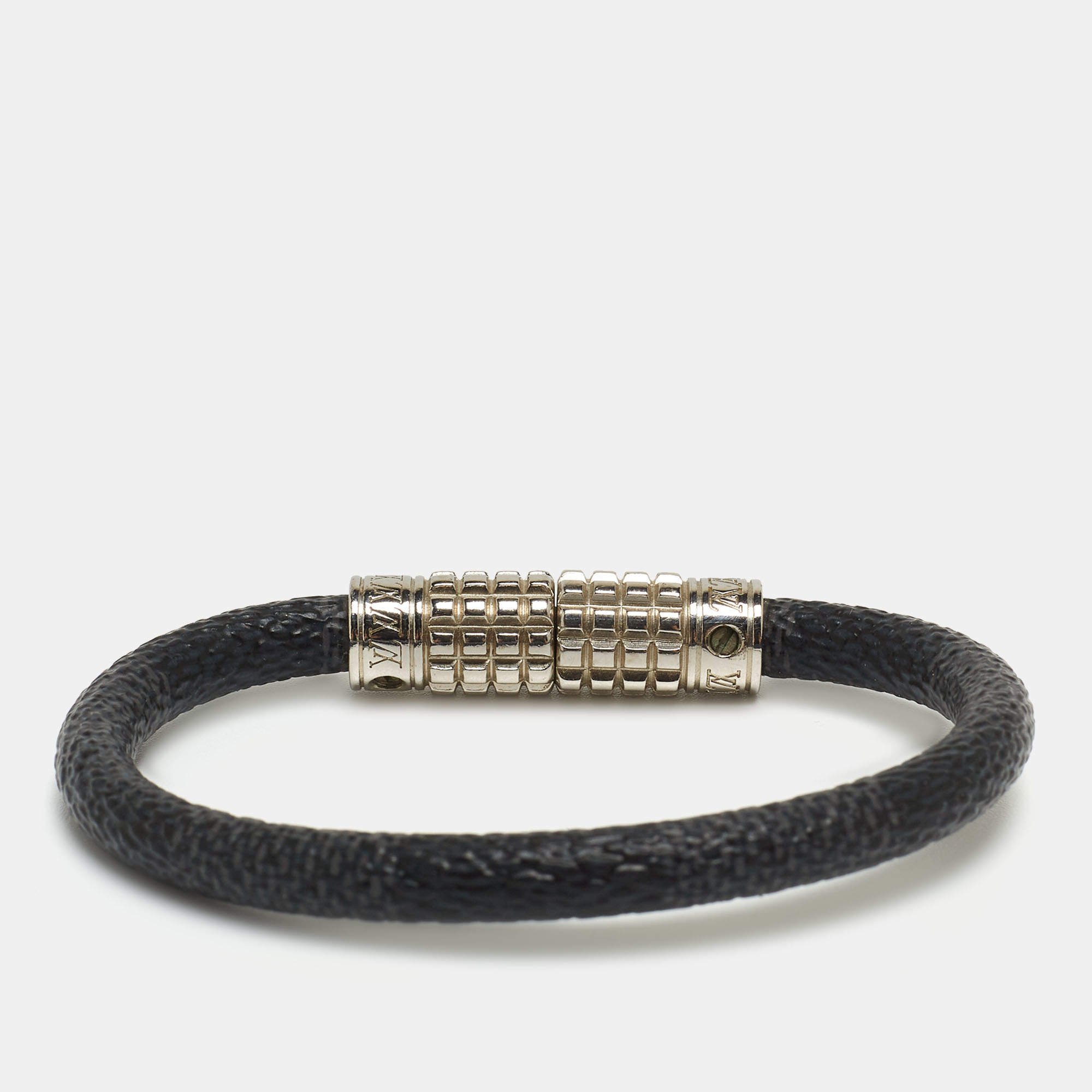 Louis Vuitton Digit Bracelet, Black, One Size