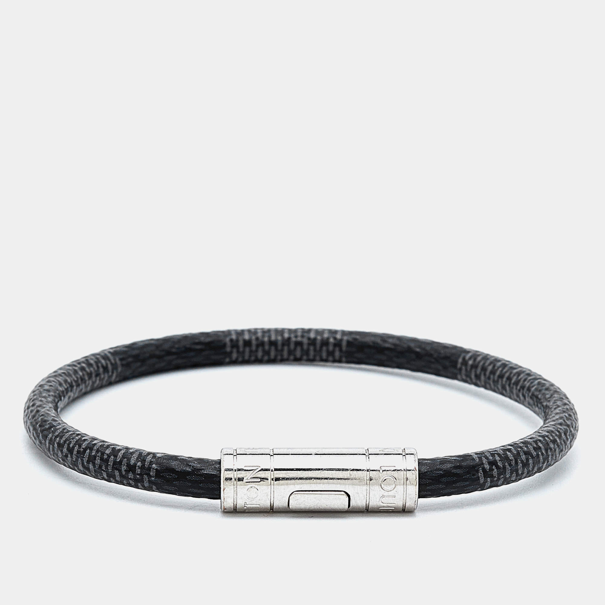 Louis Vuitton Damier Graphite Keep It Bracelet. With dustbag & box ❤️ -  Canon E-Bags Prime