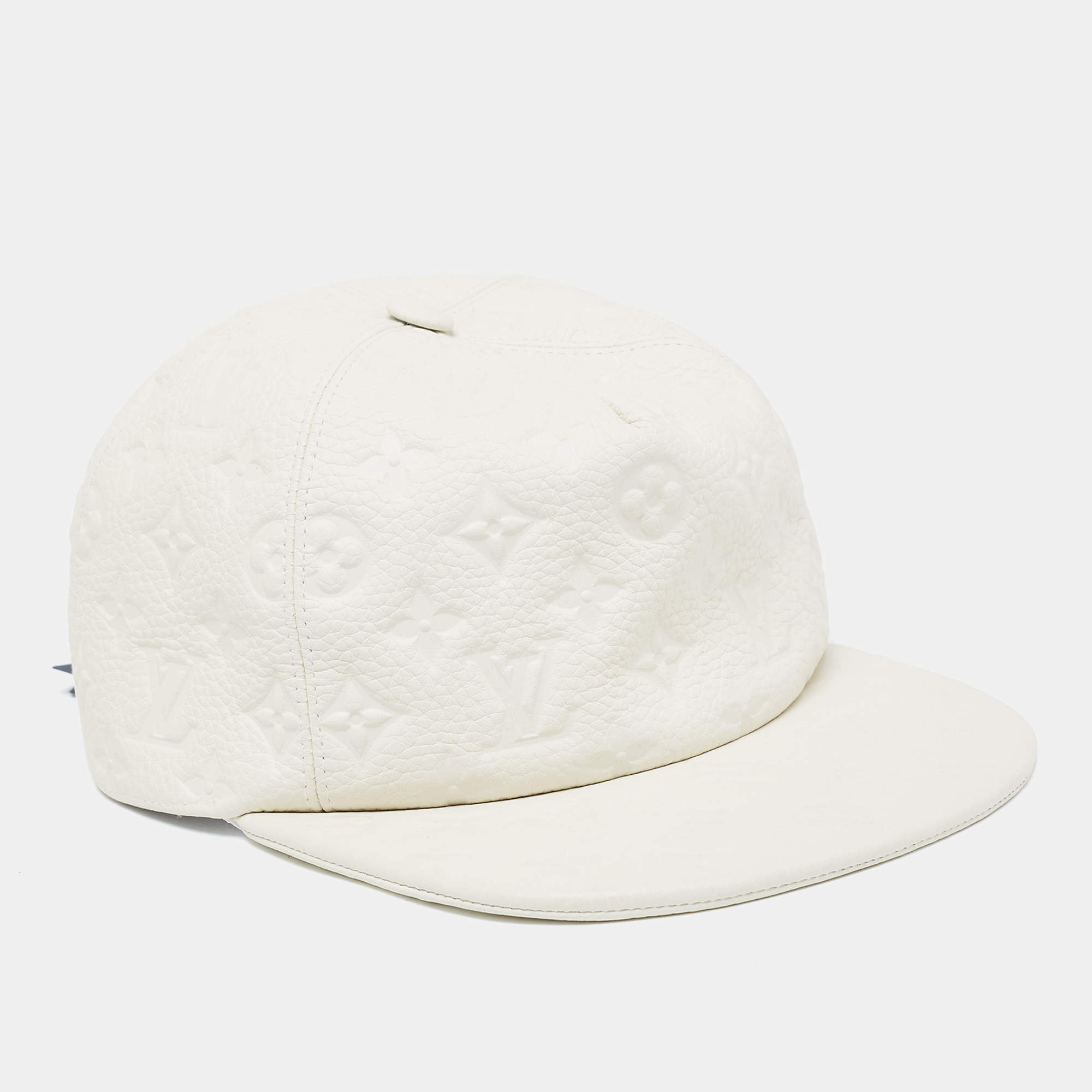 Louis Vuitton X Virgil Abloh Limited Edition White Casquette Monogram ...