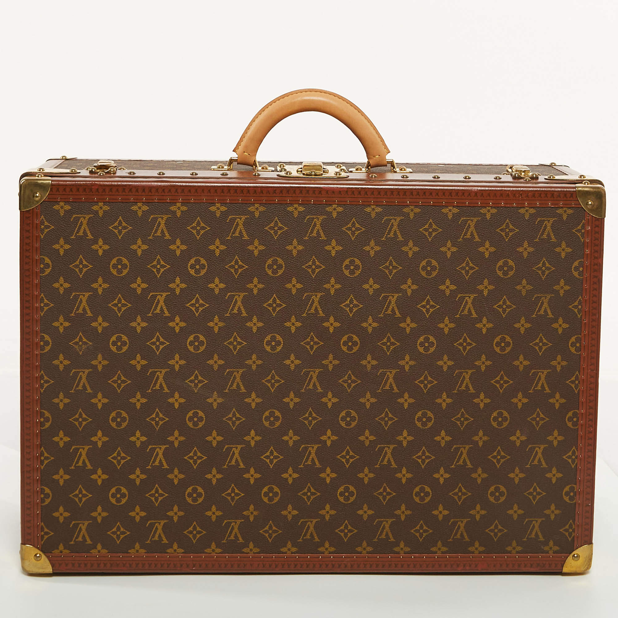 Pre Owned Louis Vuitton Monogram Canvas Alzer 60 Suitcase