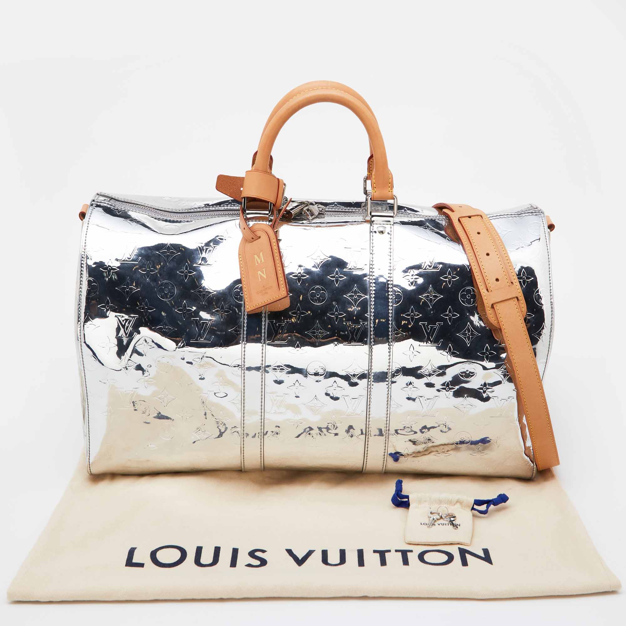 Louis Vuitton Monogram Mirror Keepall Bandouliere 50 Bag