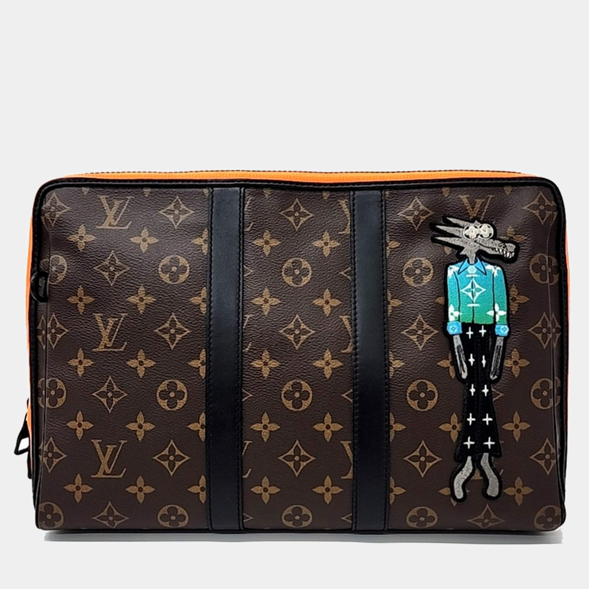 Louis Vuitton Keepall Pouch and Clutch