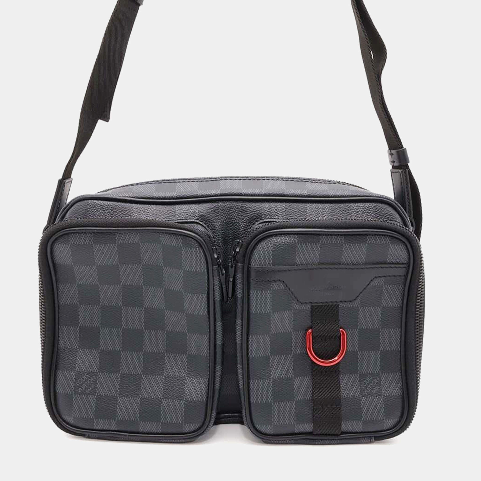 Louis Vuitton Damier Graphite Utility Messenger Bag