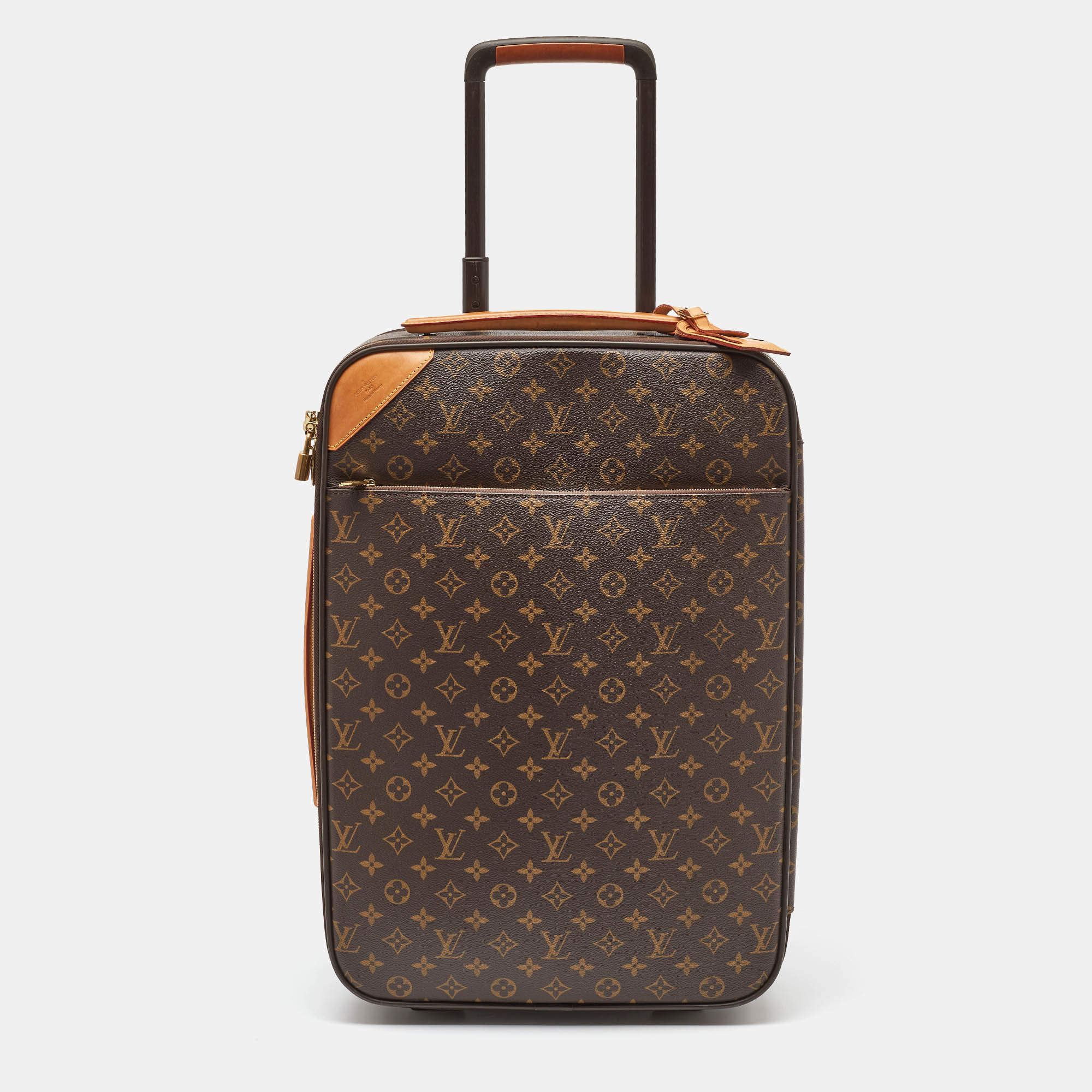 Louis Vuitton Monogram Canvas Business Pegase Legere 55 Luggage