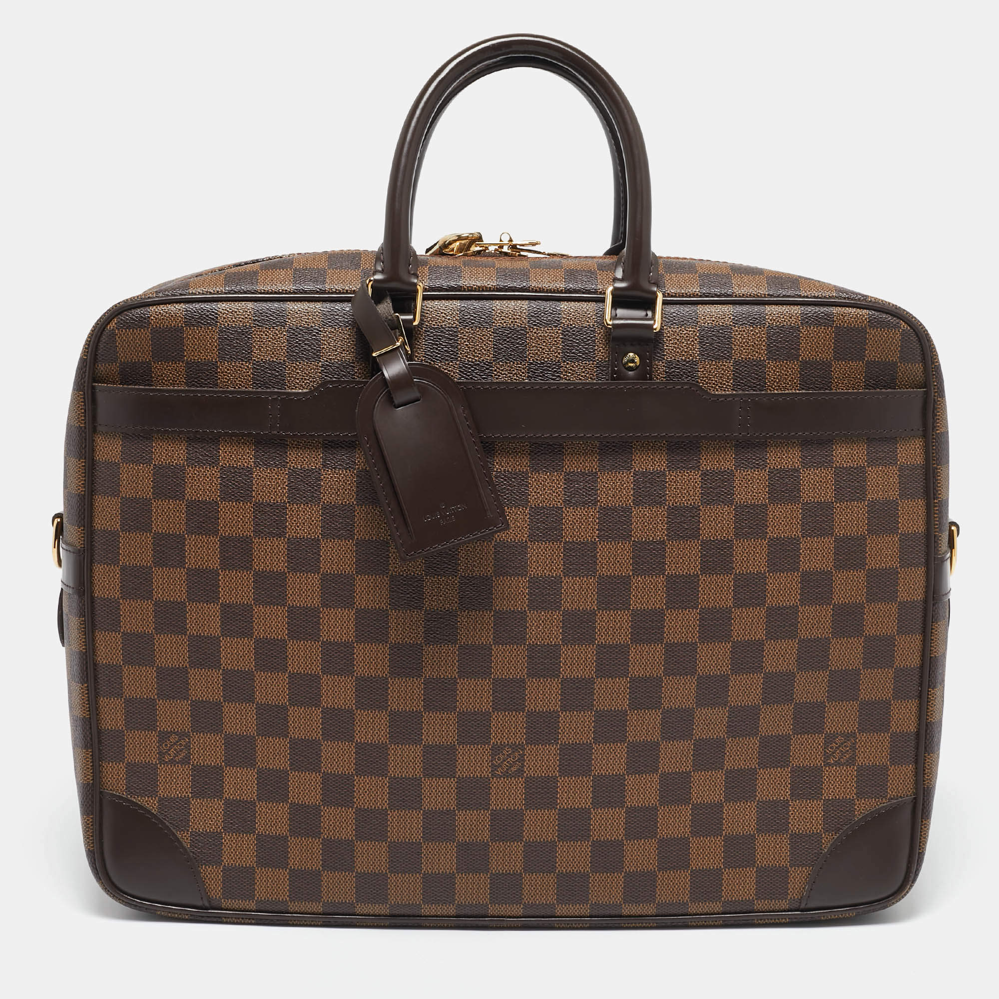 Louis Vuitton Damier Ebene Canvas Porte Documents Voyage Briefcase GM Bag