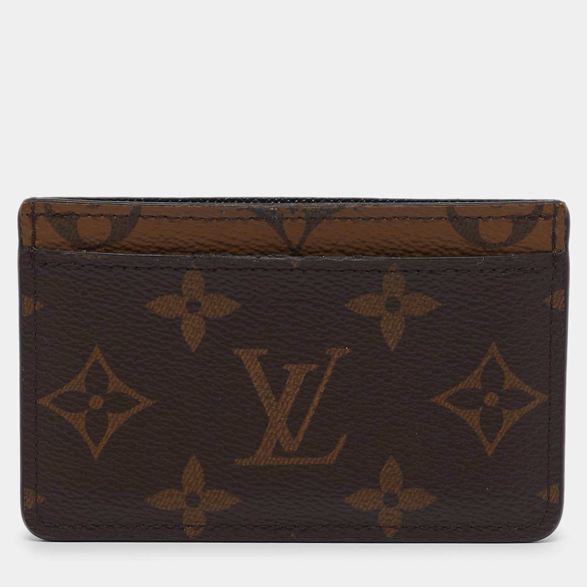 Louis Vuitton Monogram Reverse Canvas Card Holder