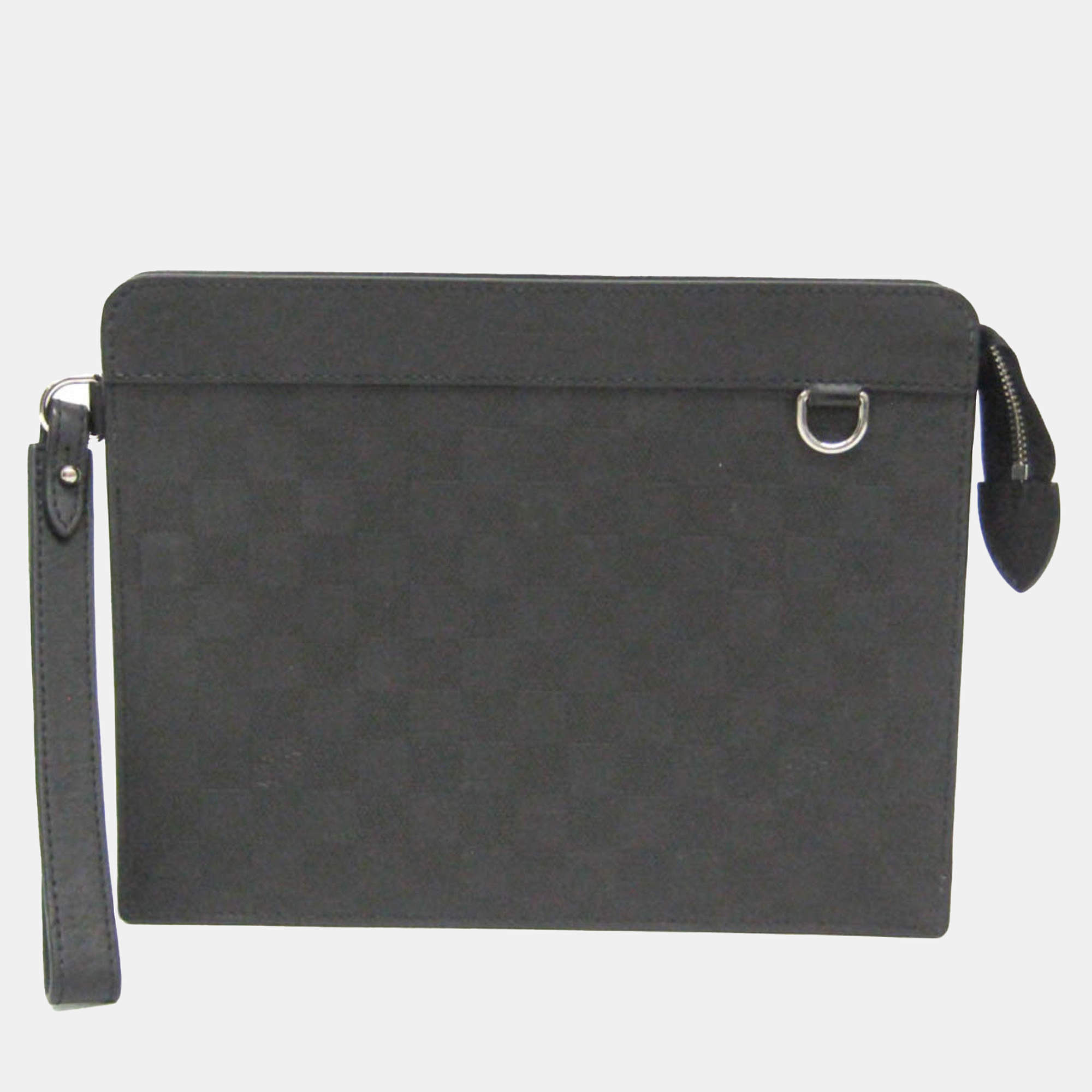 Louis Vuitton Noir Damier Infini Stand Pouch Bag 