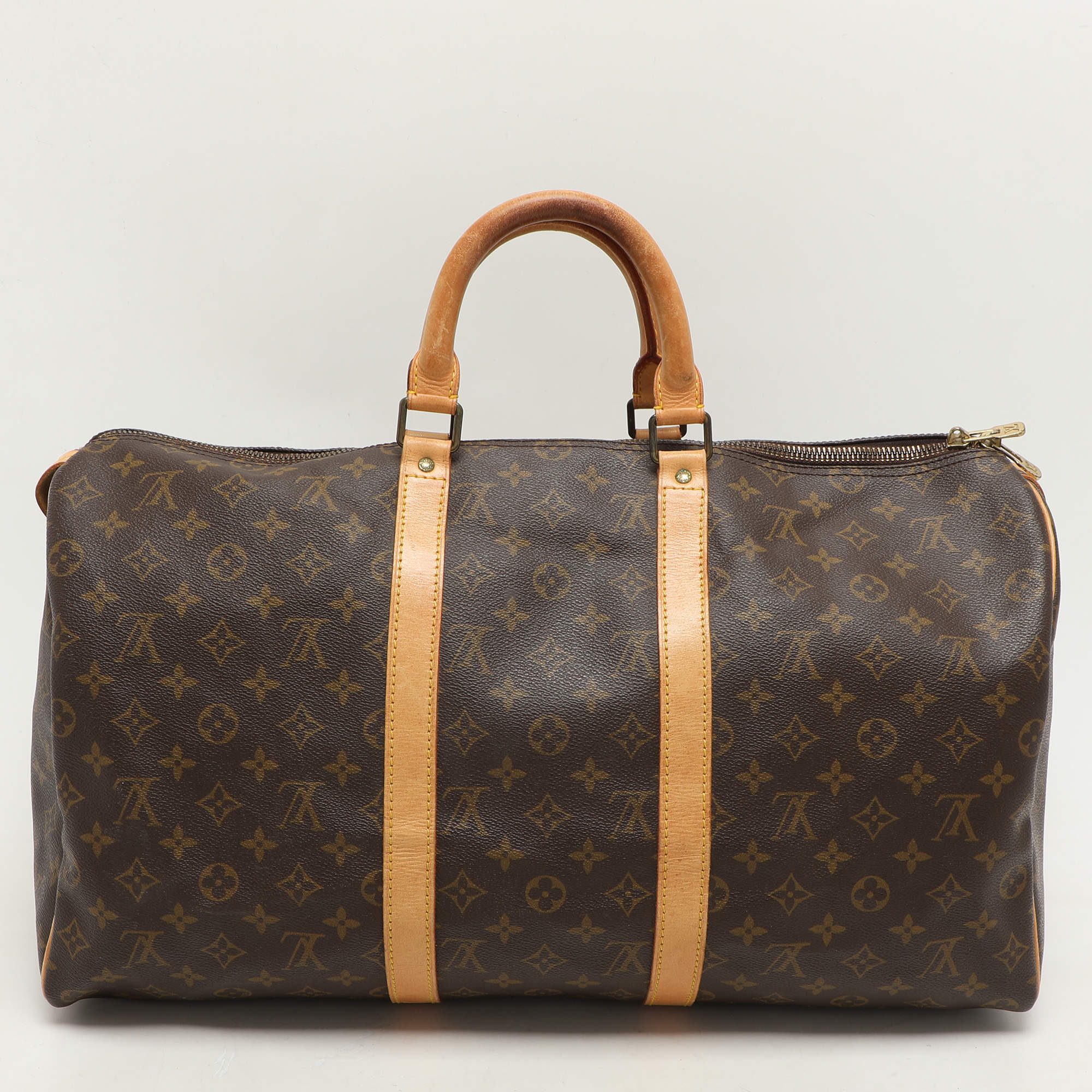 Louis Vuitton Monogram Canvas Keepall 50 Bag