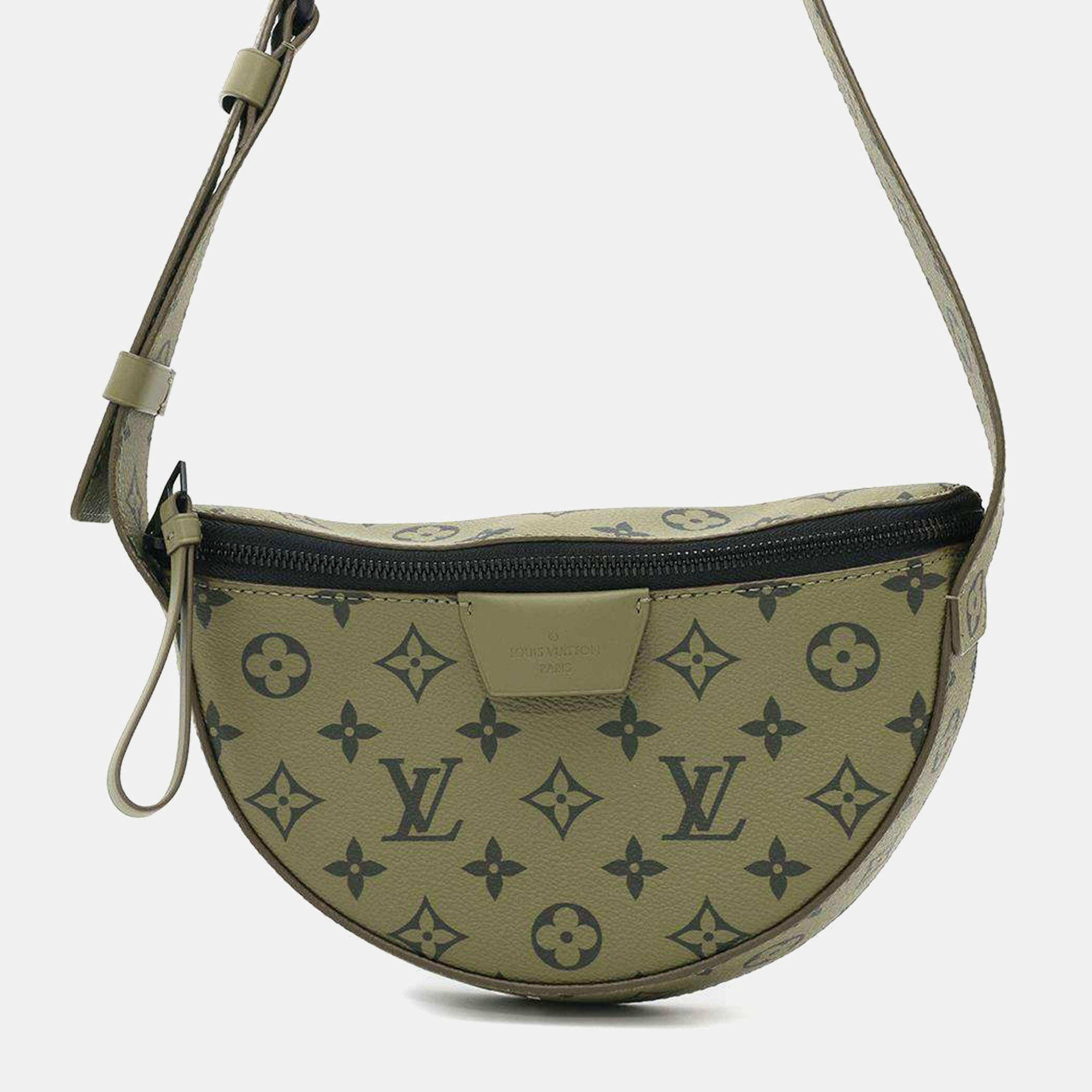 Louis Vuitton Lv Moon Crossbody Khaki Monogram
