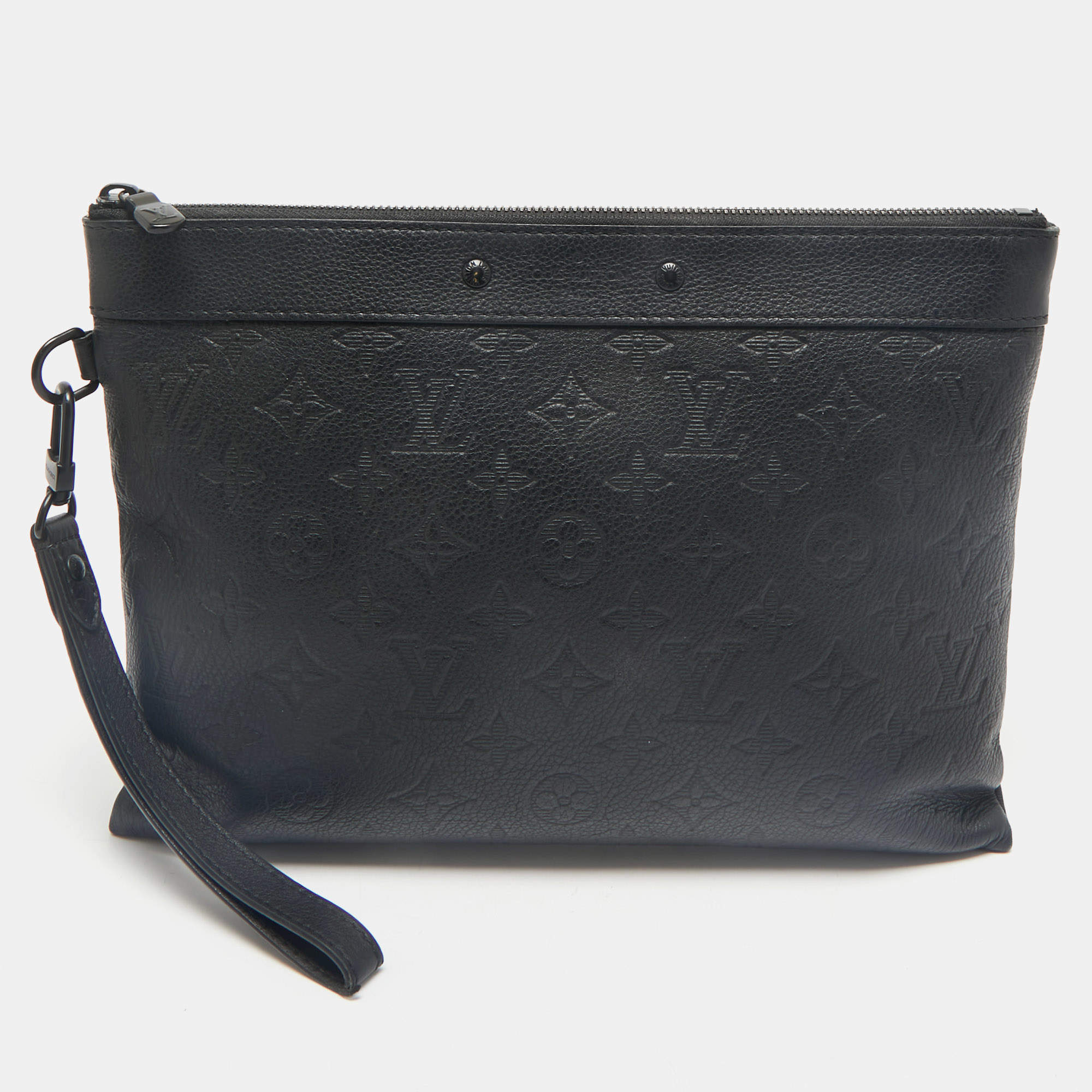 Louis Vuitton Monogram Shadow Leather To-Go Pochette